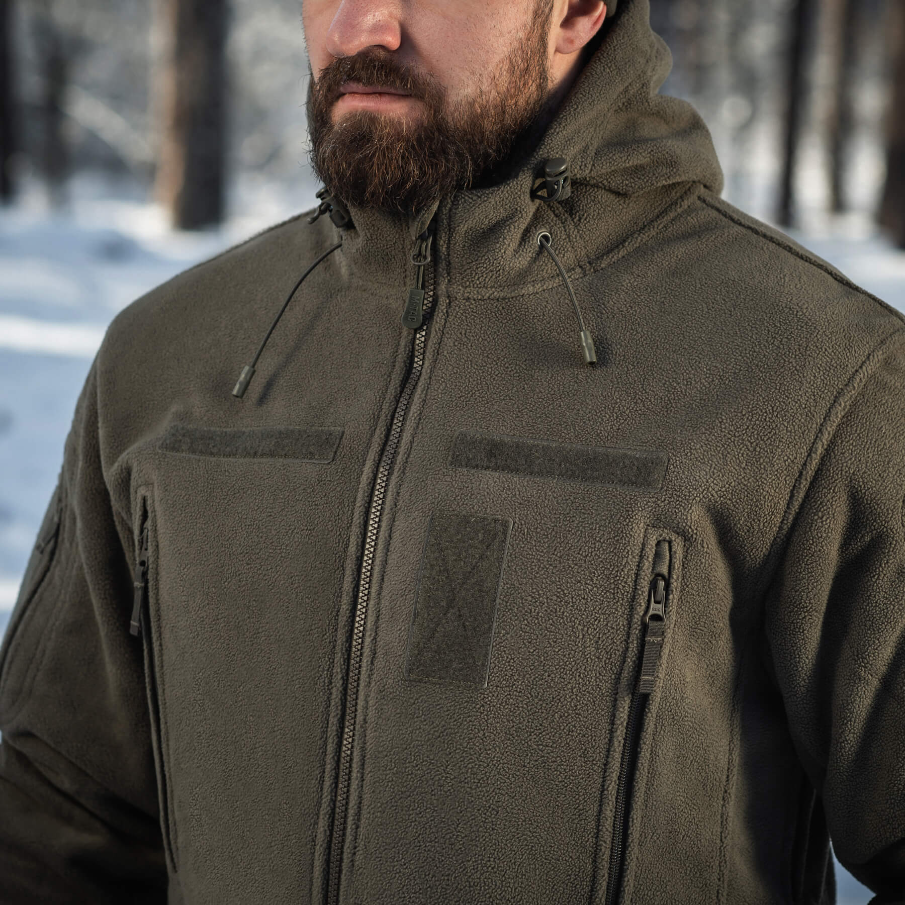 M-Tac куртка флисовая Windblock Division Gen.III Dark Olive — 28
