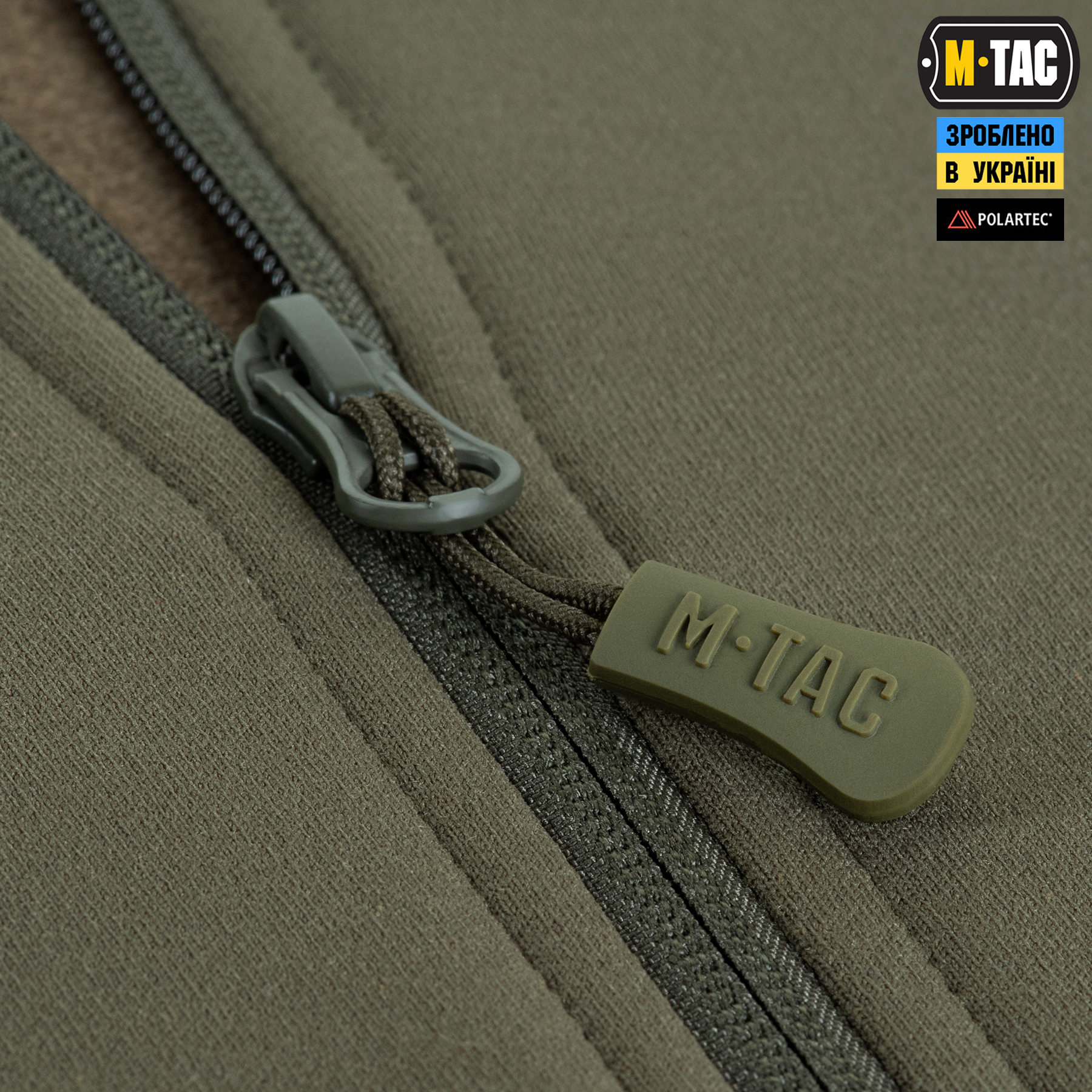 M-Tac кофта Shadow Fleece Polartec Olive — 6