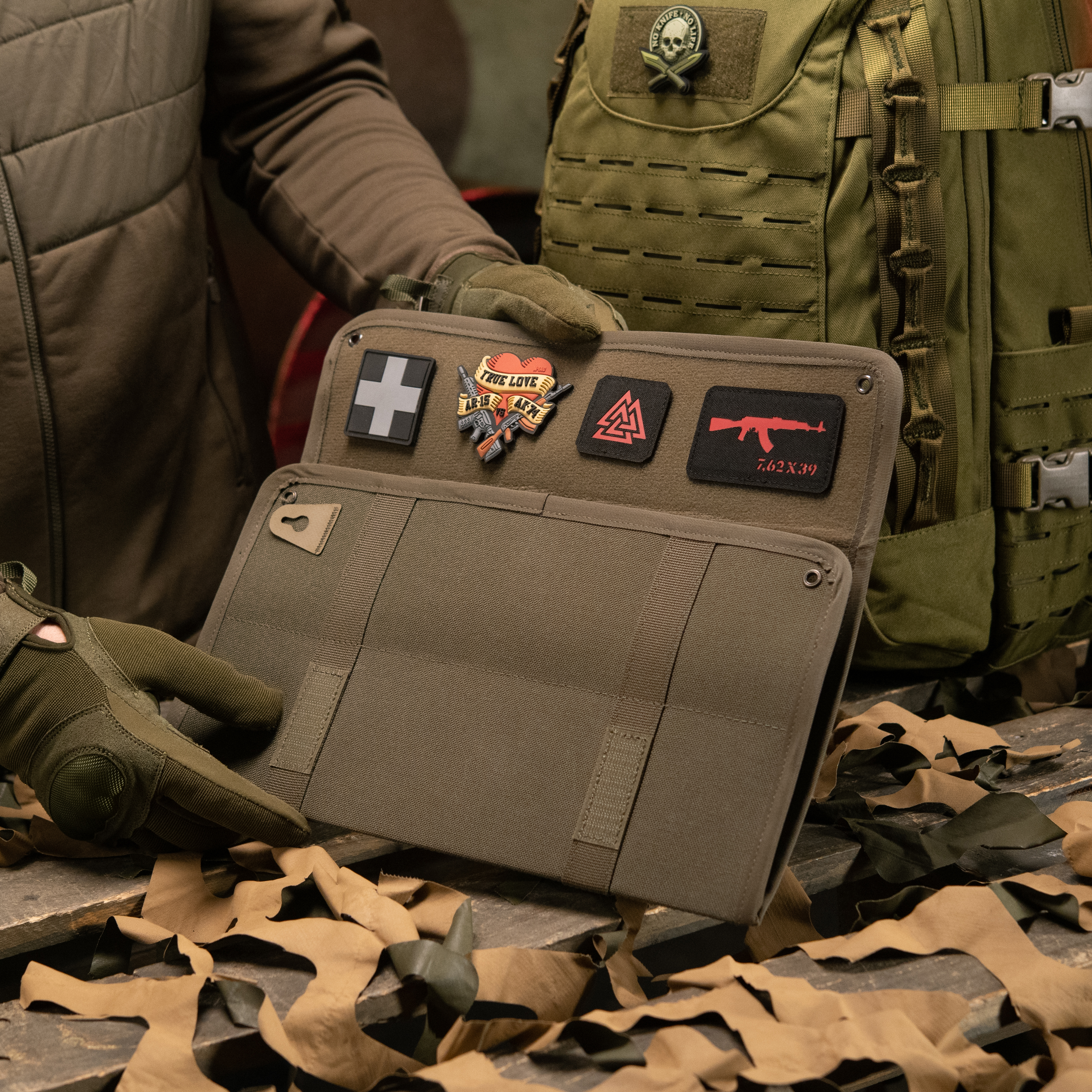 M-Tac панель для нашивок универсальная Ranger Green — 20