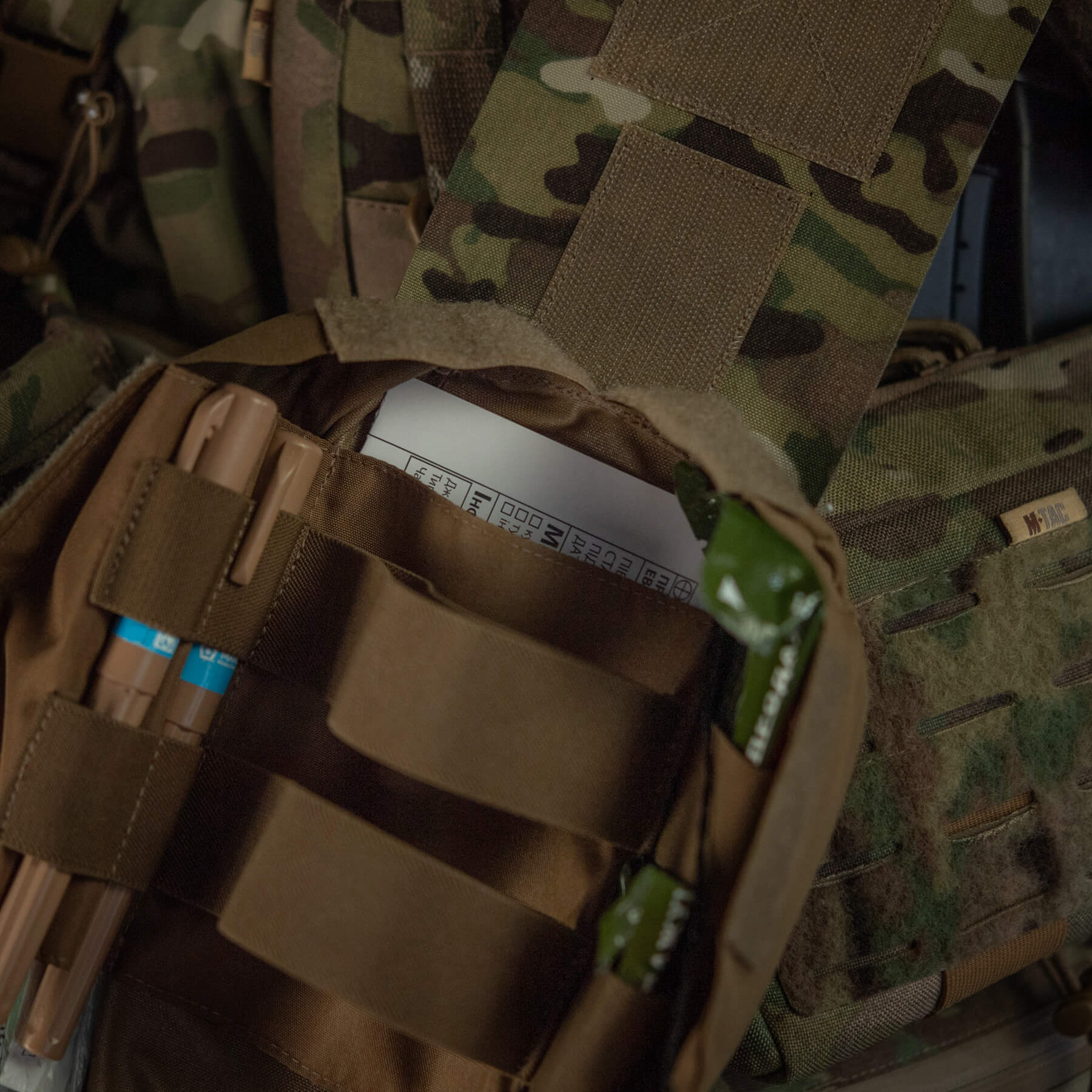 M-Tac подсумок медицинский вертикальный Large Gen.II Elite Multicam — 33