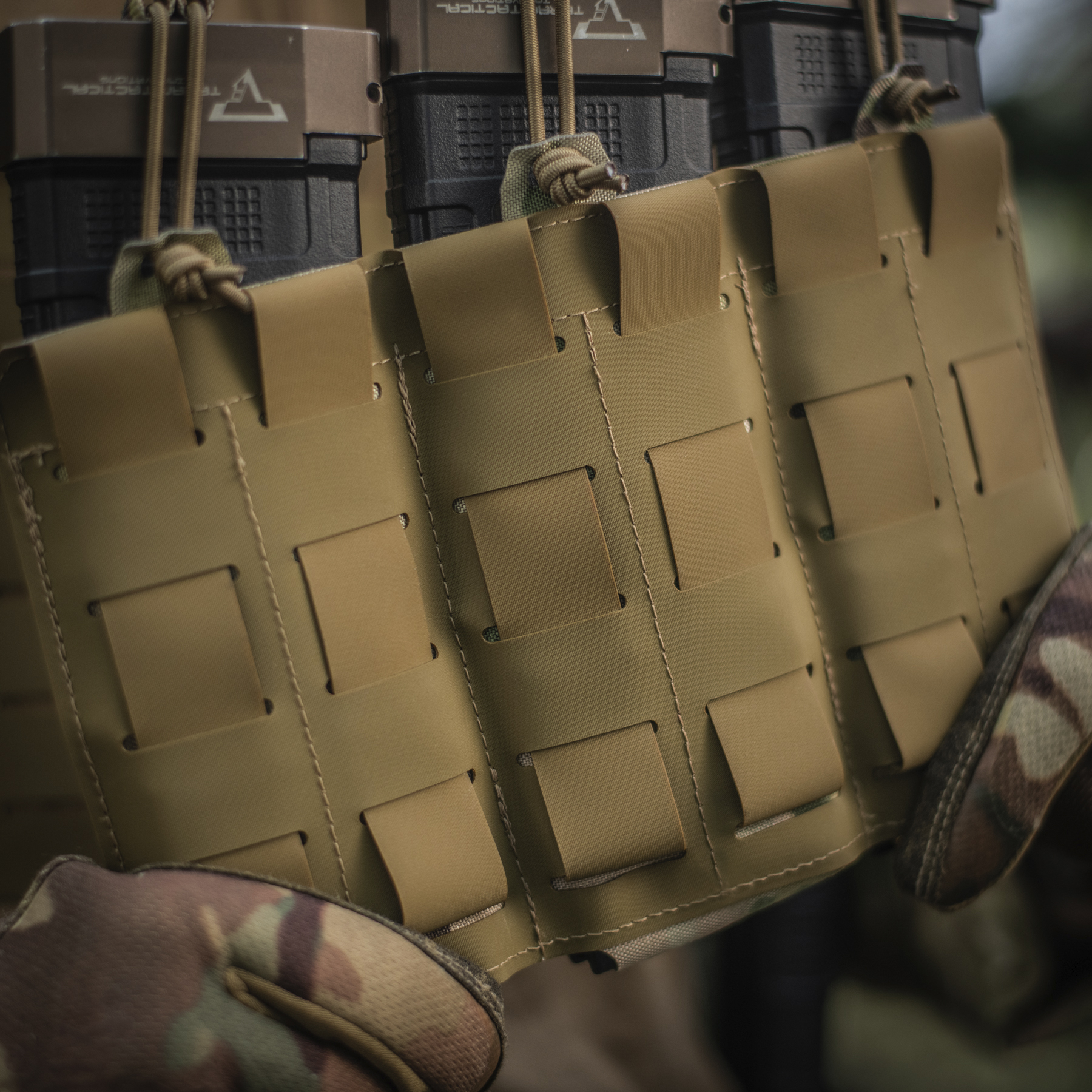 M-Tac подсумок эластичный на 3 магазина Elite Laser Cut Multicam — 11