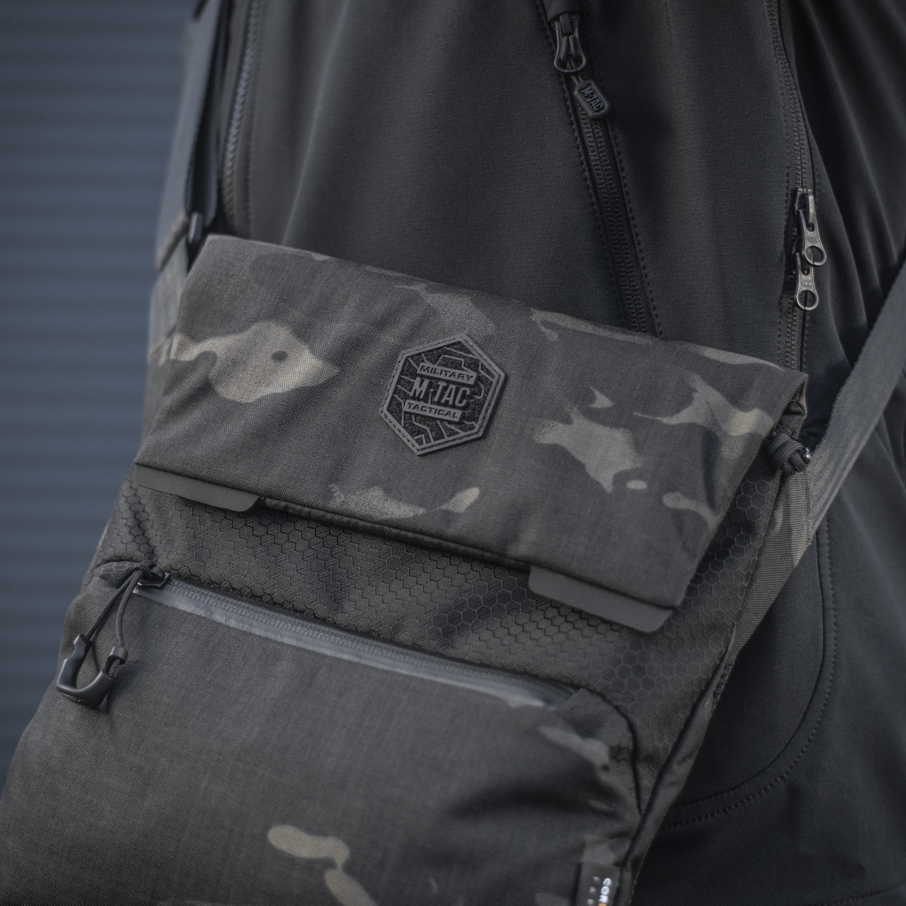 M-Tac сумка Konvert Bag Elite Multicam Black/Black — 8