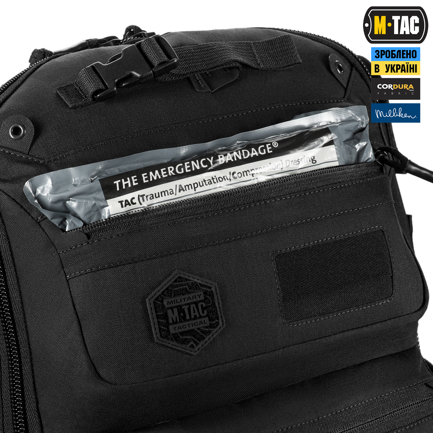 M-Tac рюкзак боевого медика Elite Black — 30