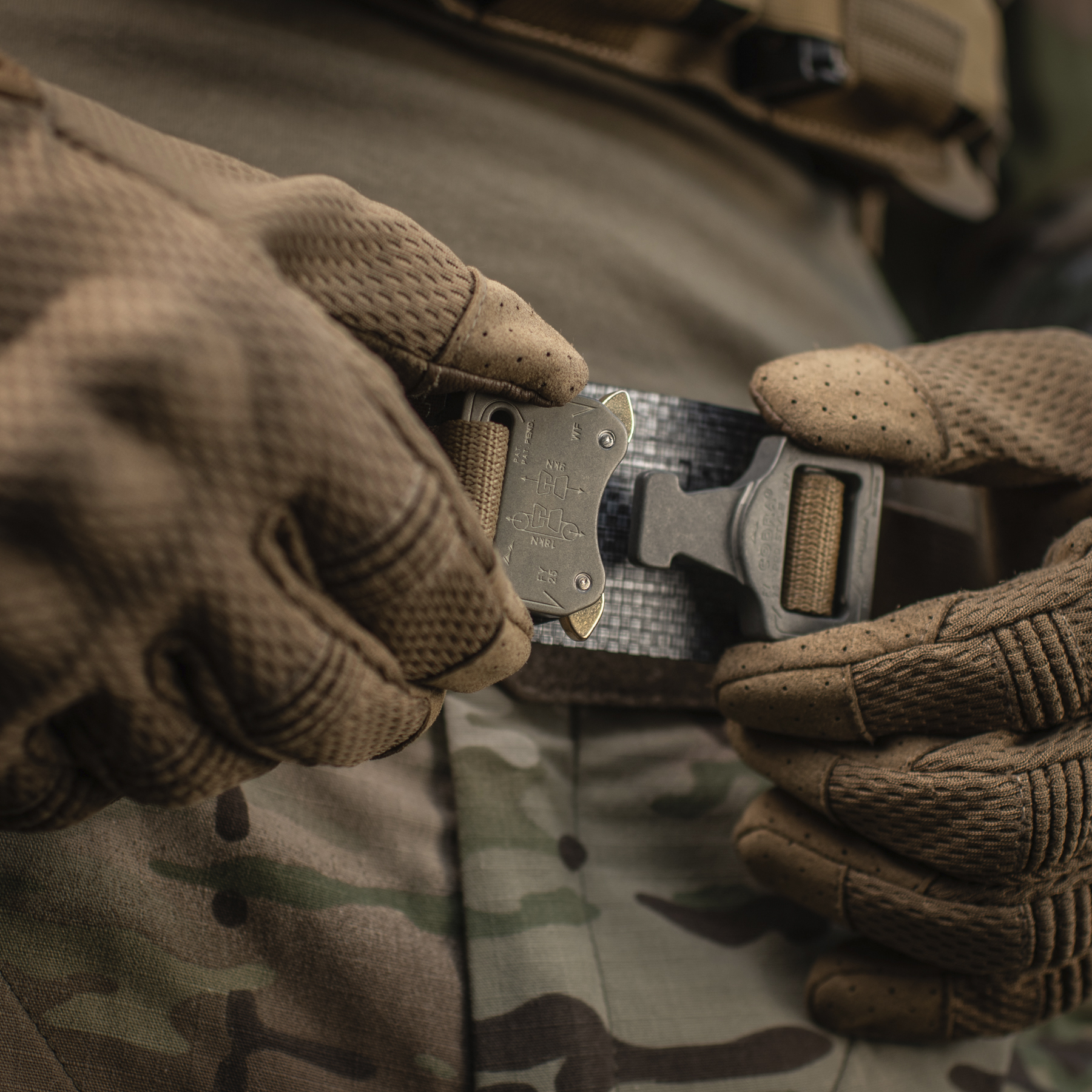 M-Tac ремень Tiger Belt Cobra Buckle Coyote — 12