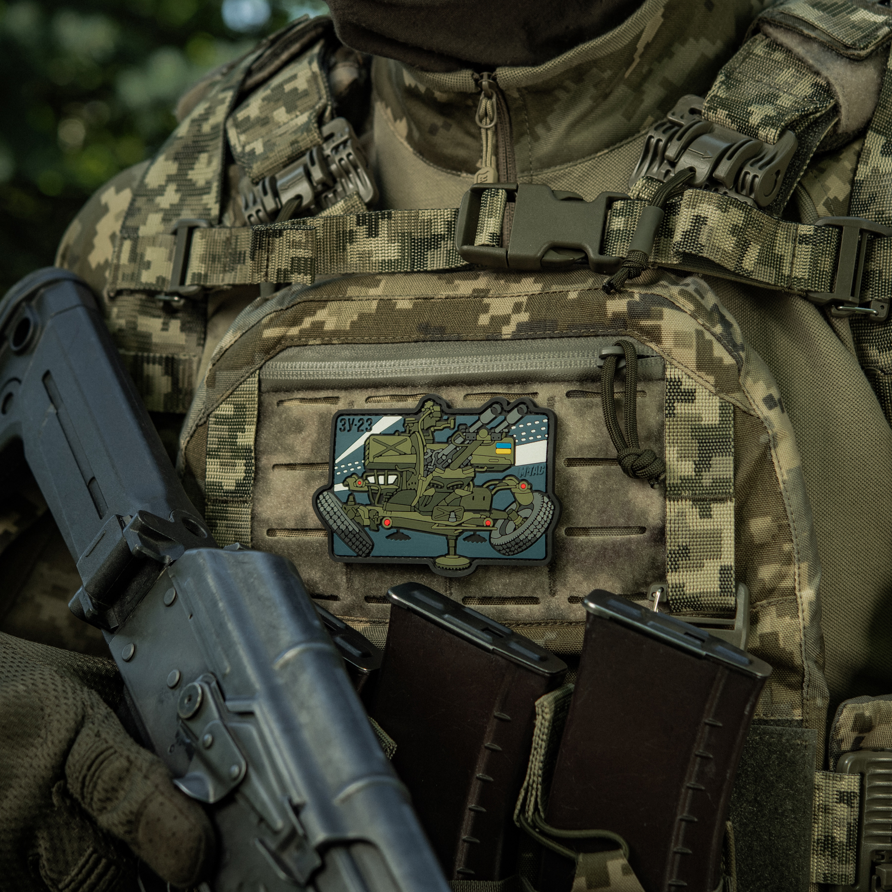 M-Tac нашивка ЗУ-23 (PVC) — 3
