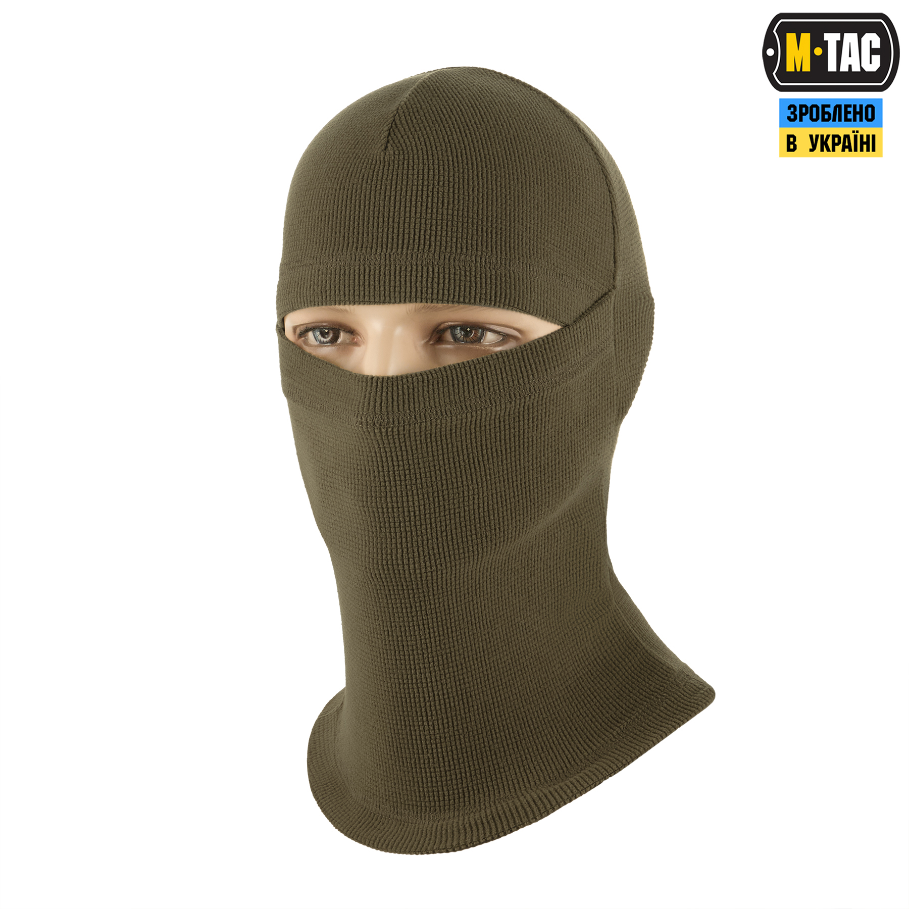 M-Tac балаклава-ниндзя Basic микрофлис рип-стоп Dark Olive — 2