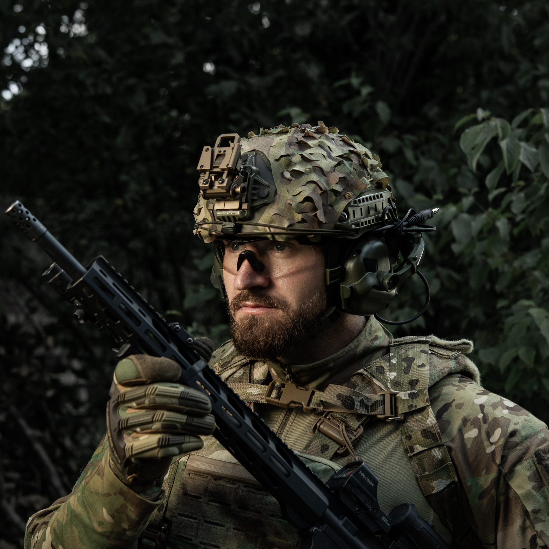 M-Tac кавер на шлем Вільха FAST Multicam — 8