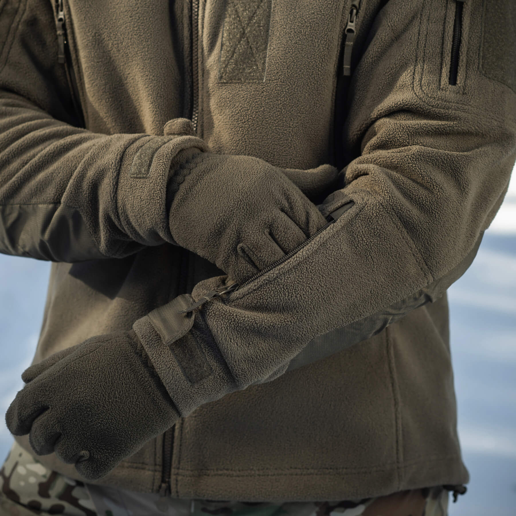 M-Tac куртка флисовая Windblock Division Gen.III Dark Olive — 35