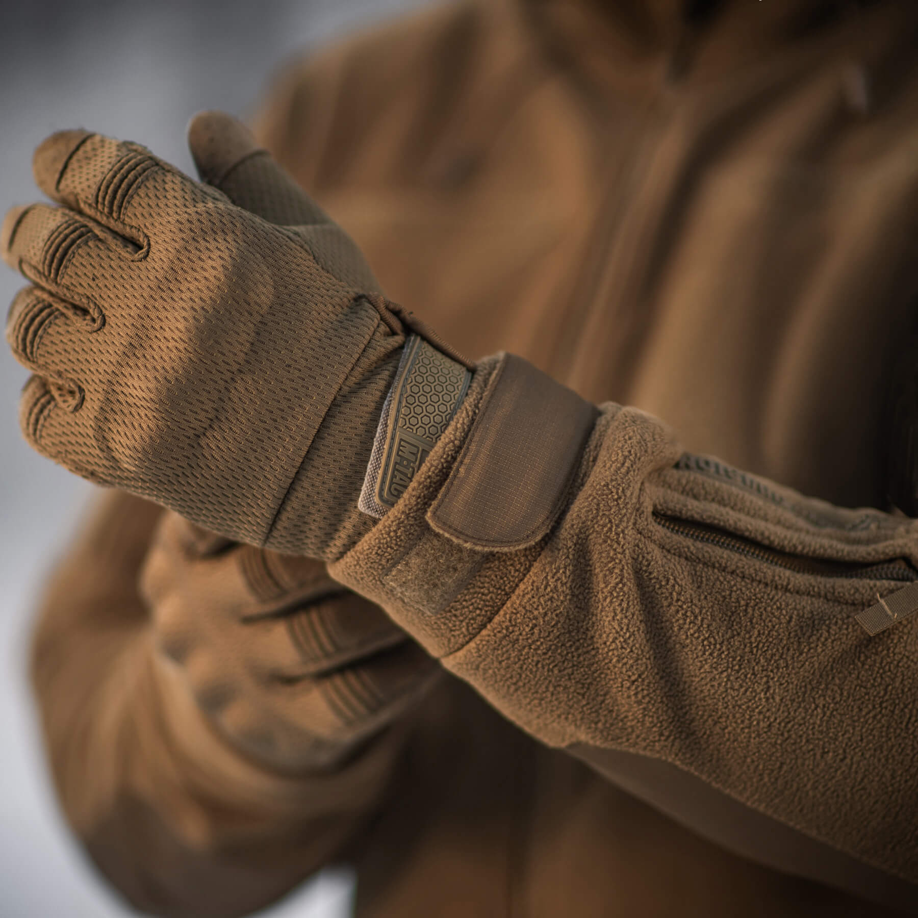 M-Tac куртка флисовая Windblock Division Gen.III Coyote Brown — 25
