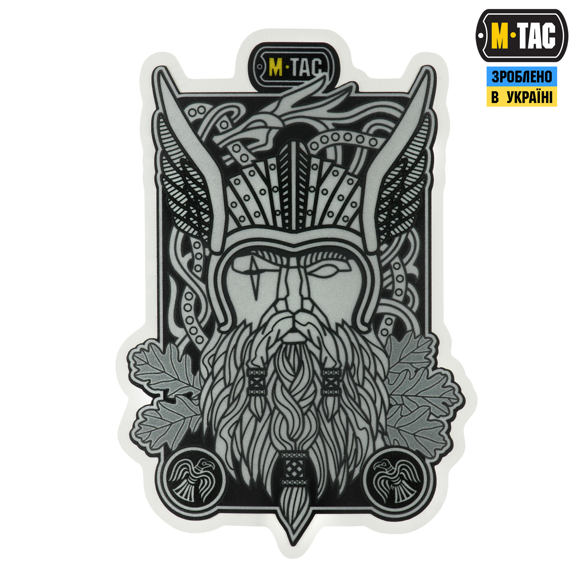M-Tac наклейка Odin светоотражающая Black — 2