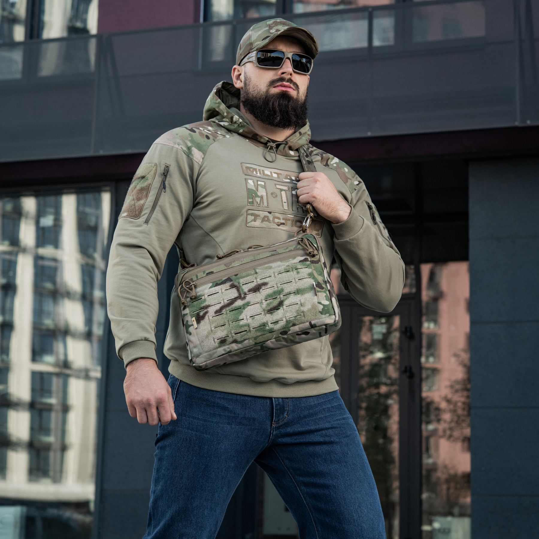 M-Tac сумка Admin Bag Large Elite с липучкой Multicam — 14
