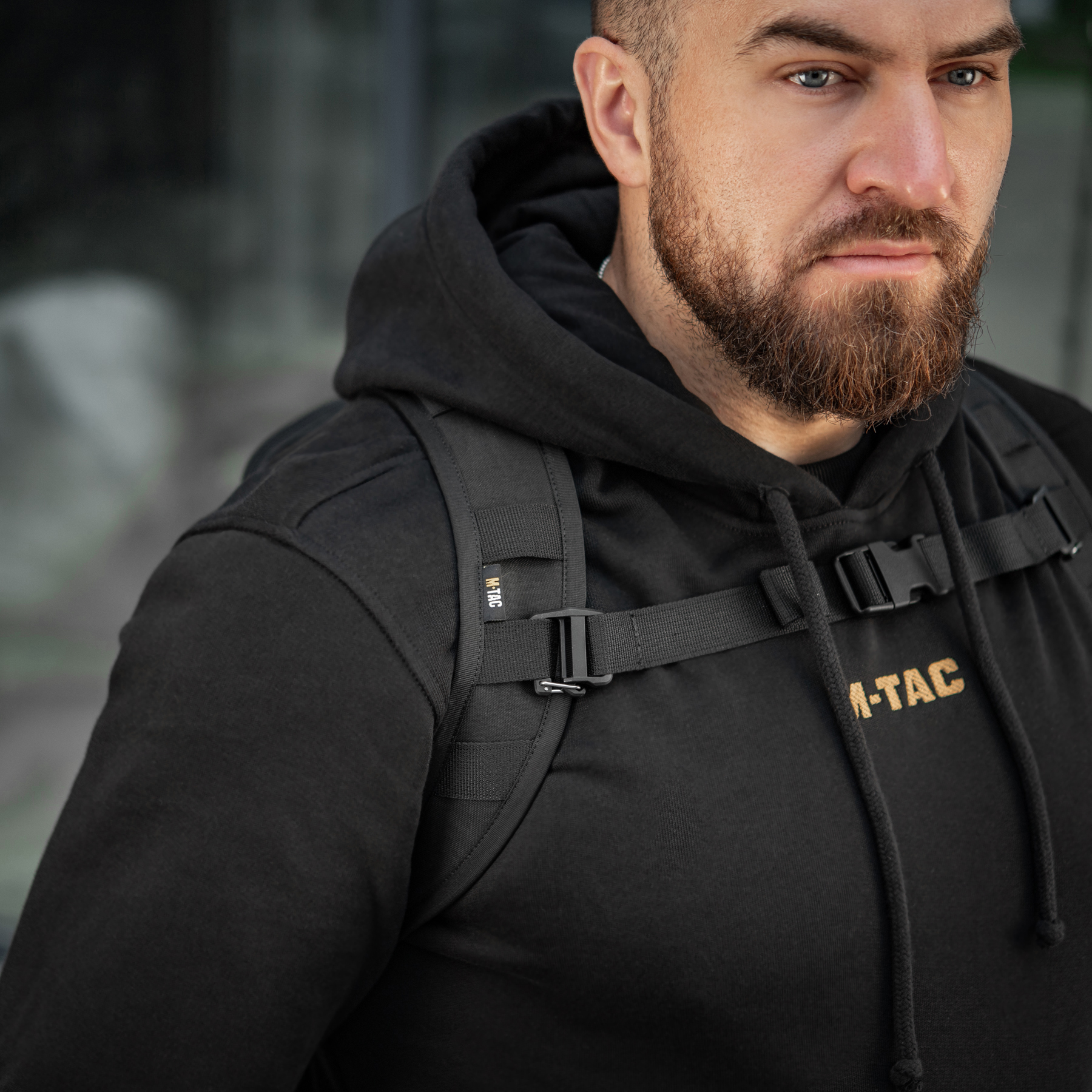 M-Tac рюкзак Sturm с эргономичными лямками Elite Black — 35