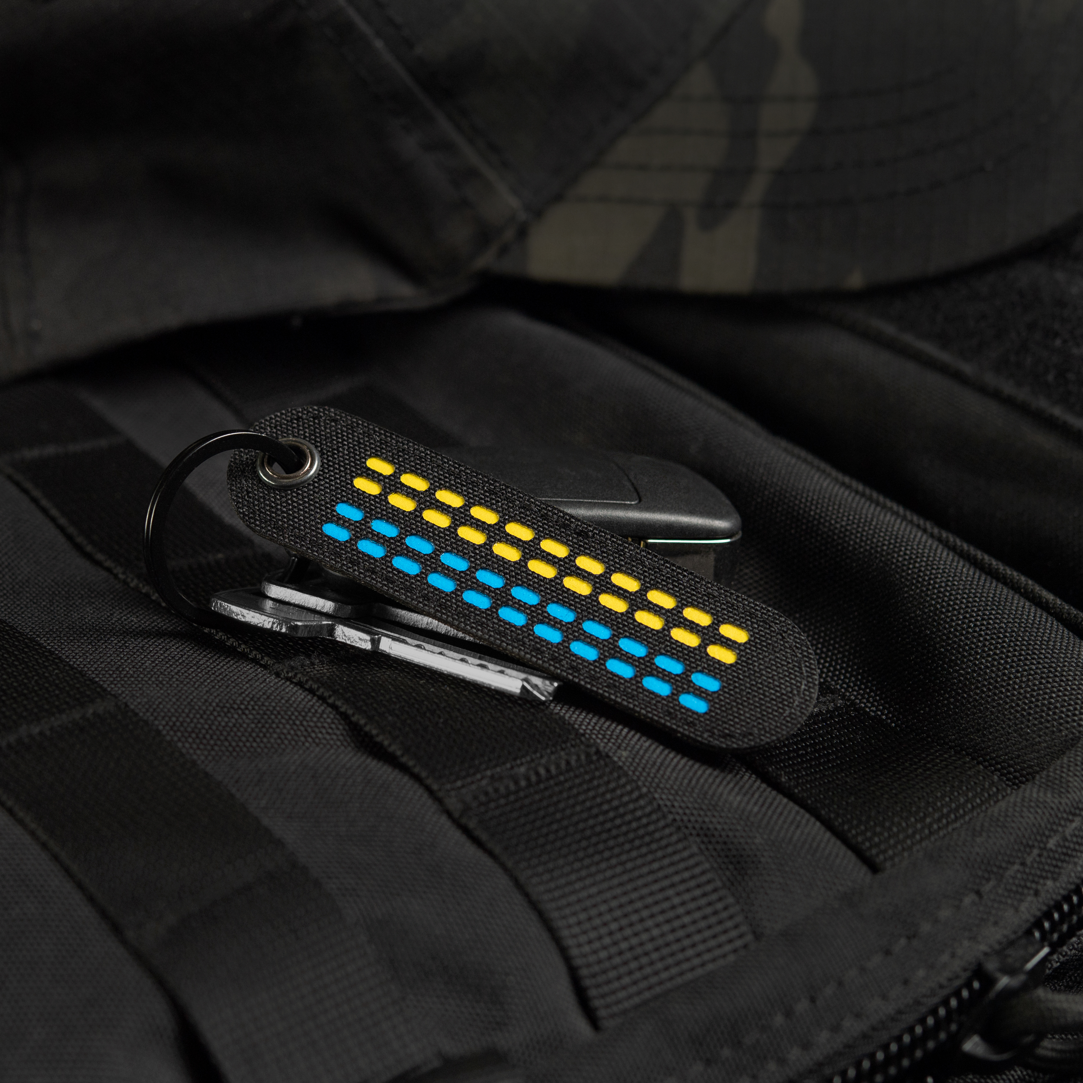 M-Tac брелок Україна Black/Yellow/Blue — 7