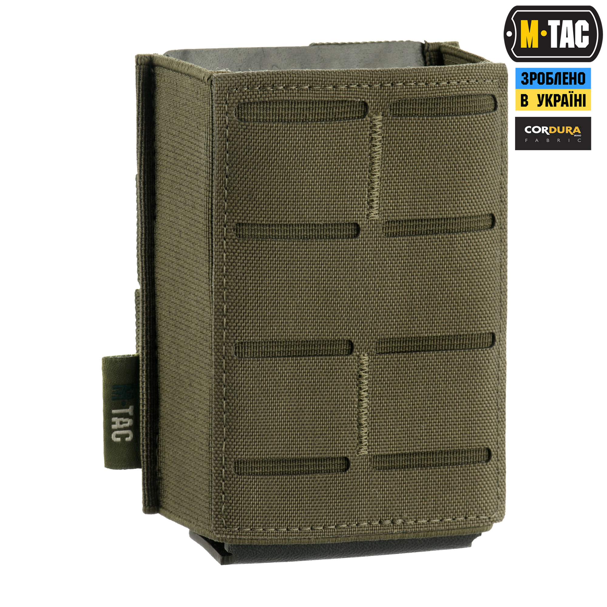 M-Tac подсумок для магазина на резинке (10 см) Laser Cut Ranger Green — 4