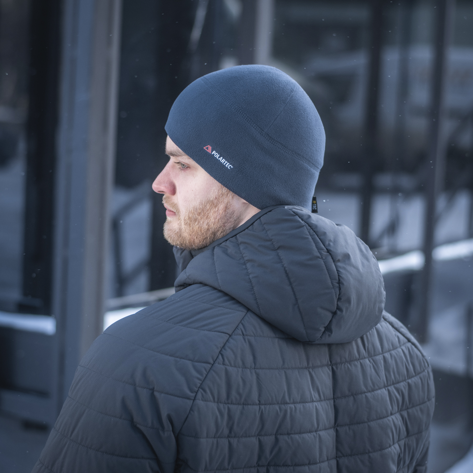 M-Tac шапка Watch Cap флис Light Polartec Dark Navy Blue — 13