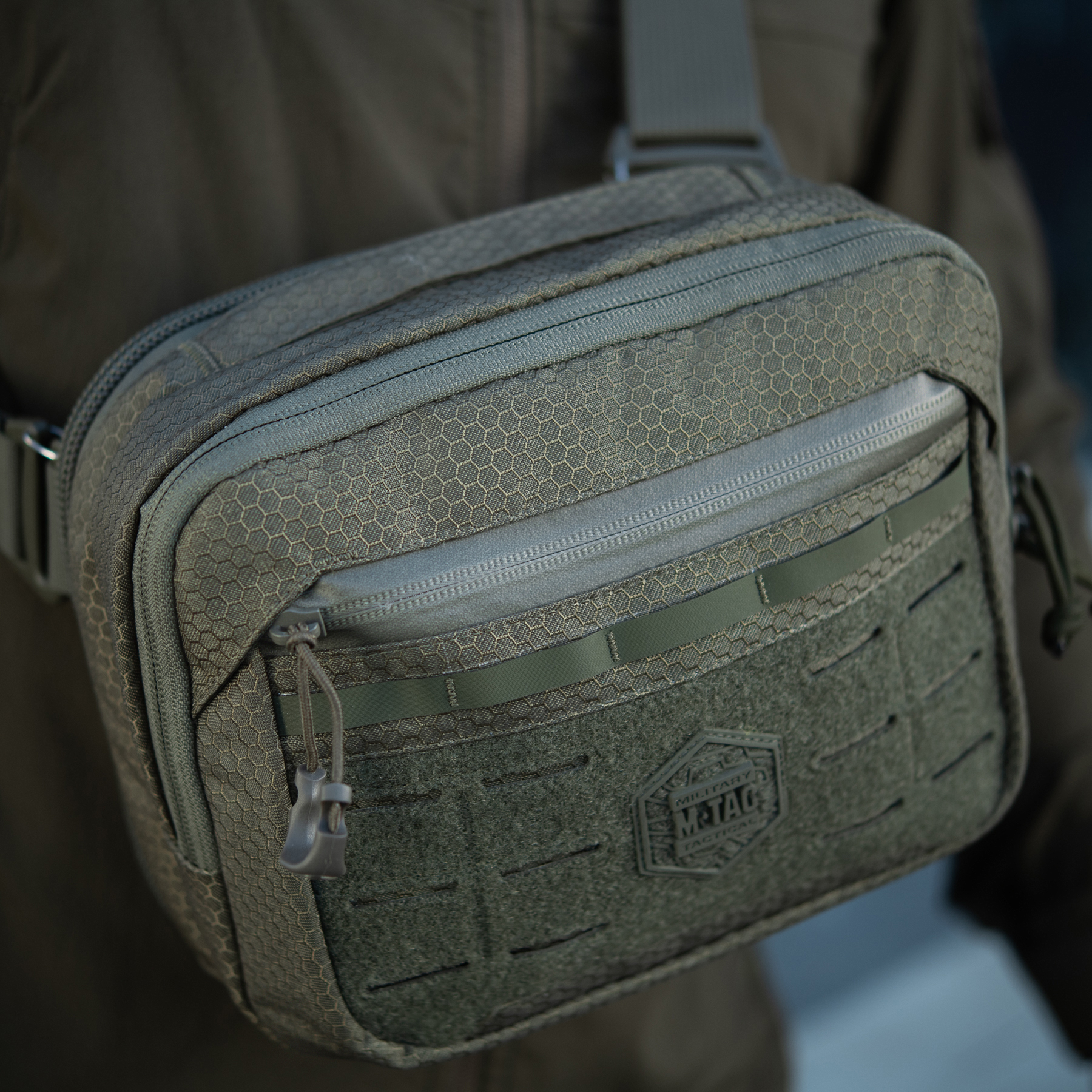 M-Tac сумка EDC Bag Elite HEX Ranger Green — 17