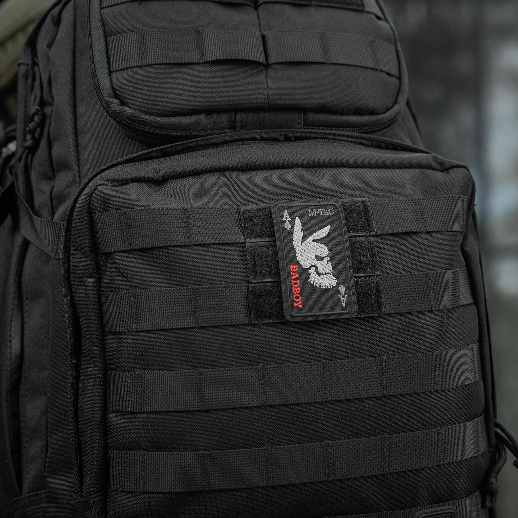 M-Tac нашивка Bad Boy (вишивка) Black — 12