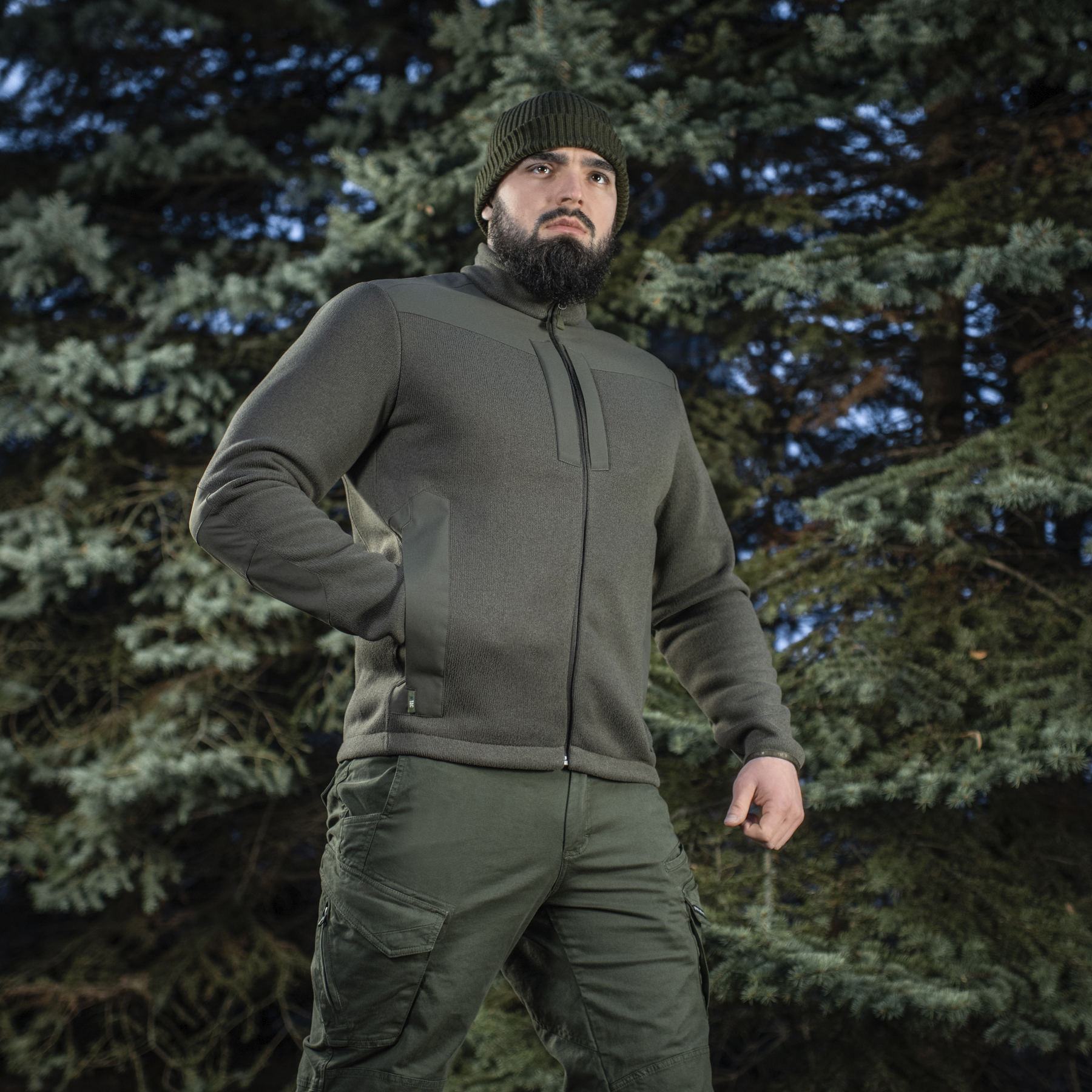 M-Tac кофта Senator Fleece Polartec Dark Olive — 11