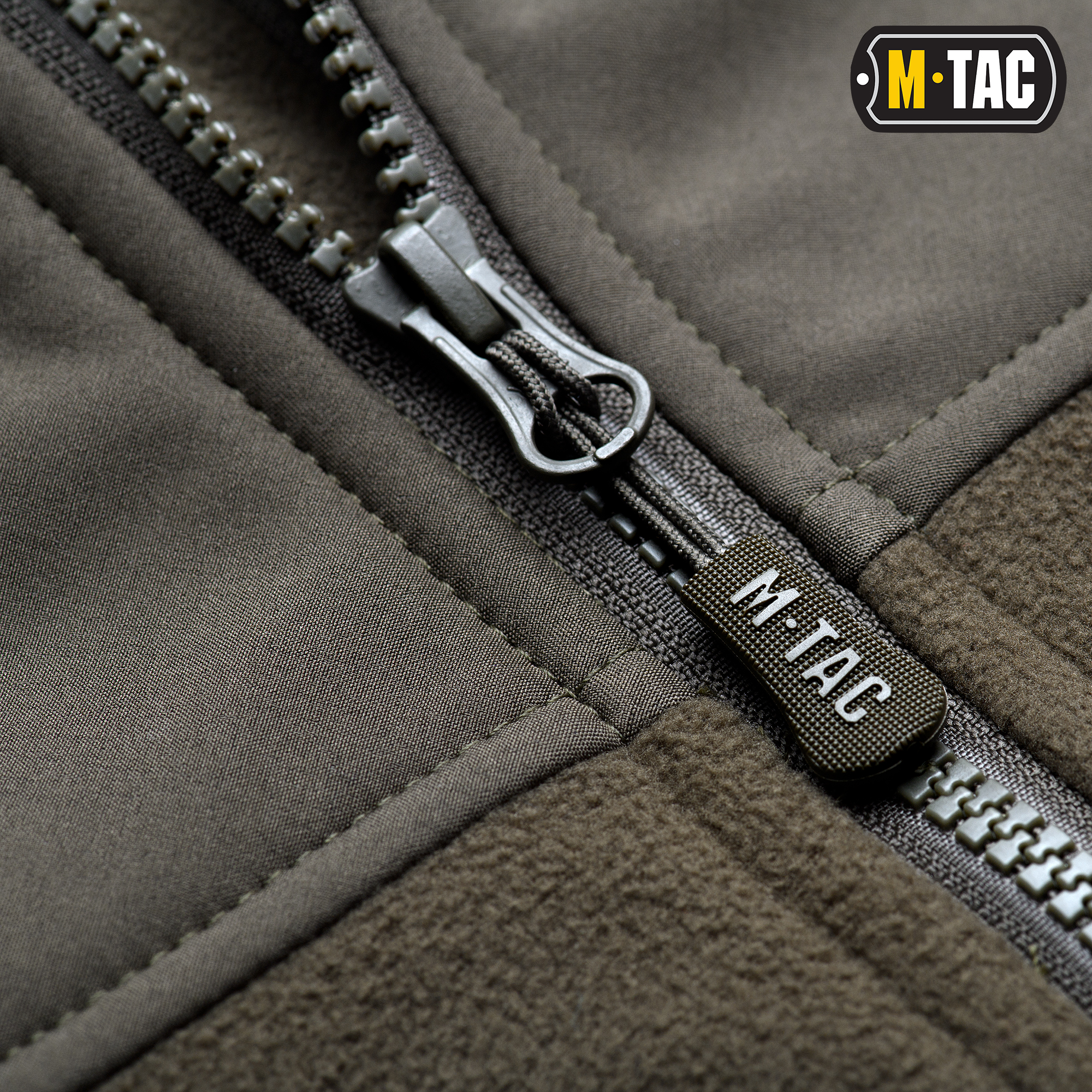 M-Tac куртка Norman Windblock Fleece Olive — 9