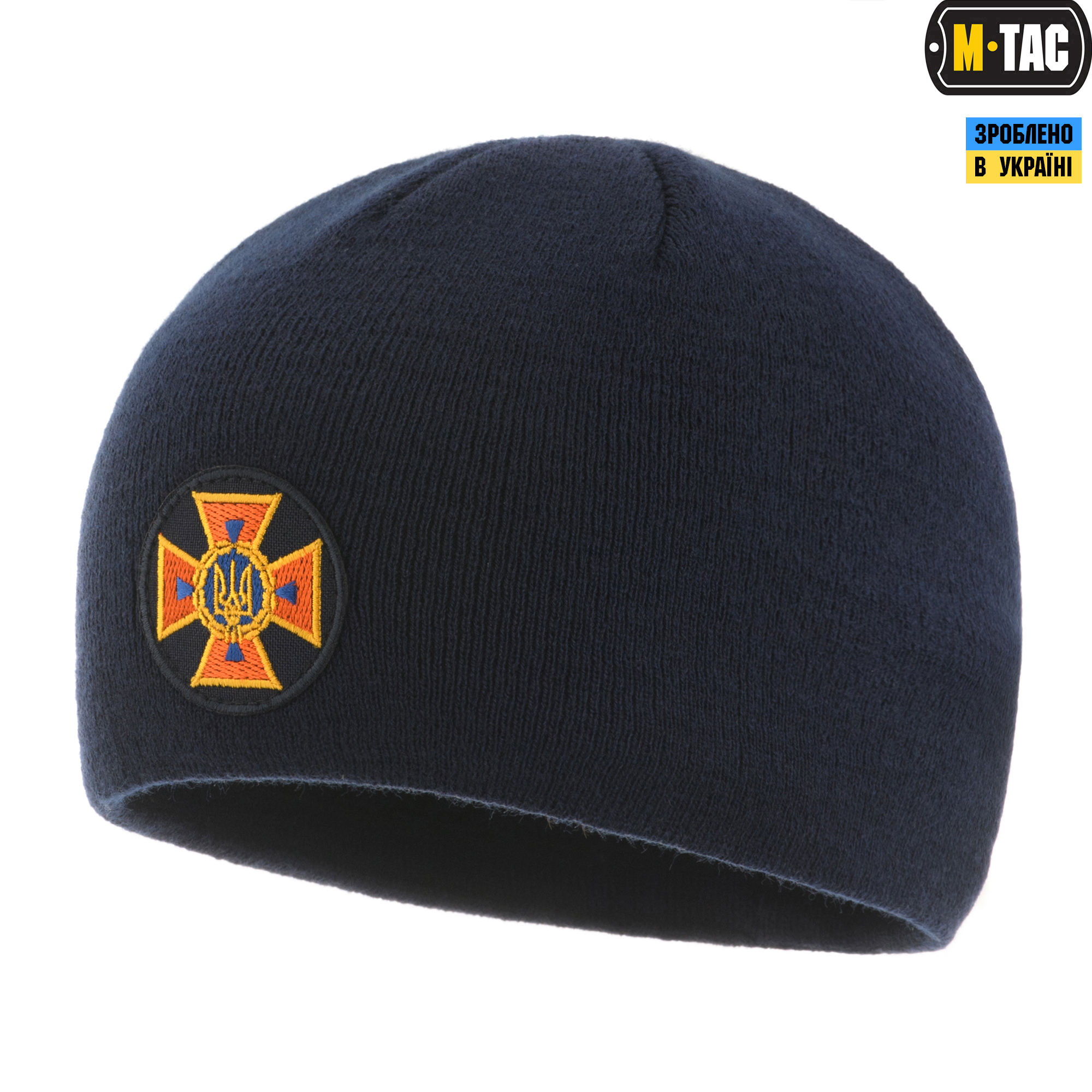 M-Tac шапка ДСНС тонкая вязка 100% акрил Dark Navy Blue — 5
