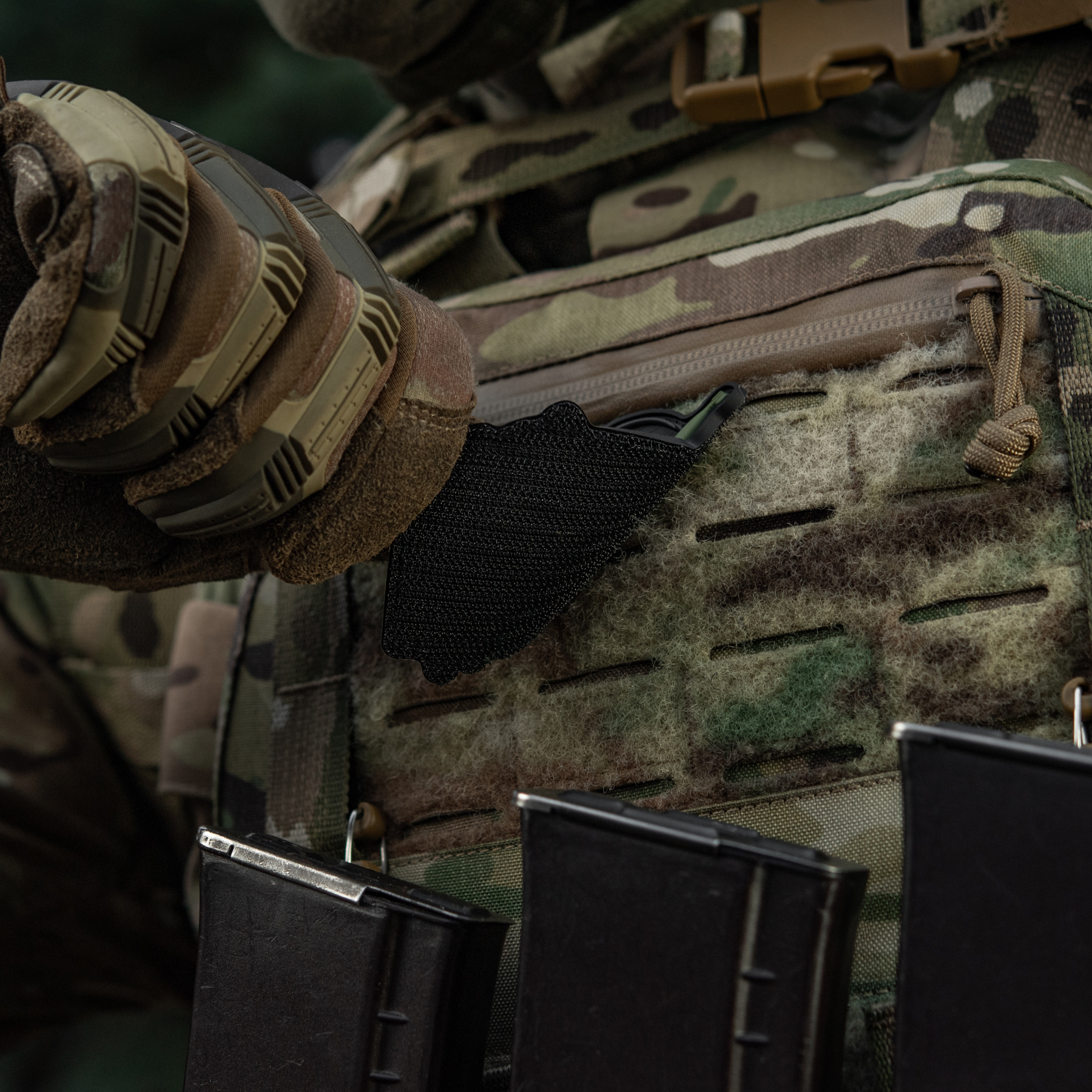 M-Tac нашивка Dead Inside Black/Olive — 10