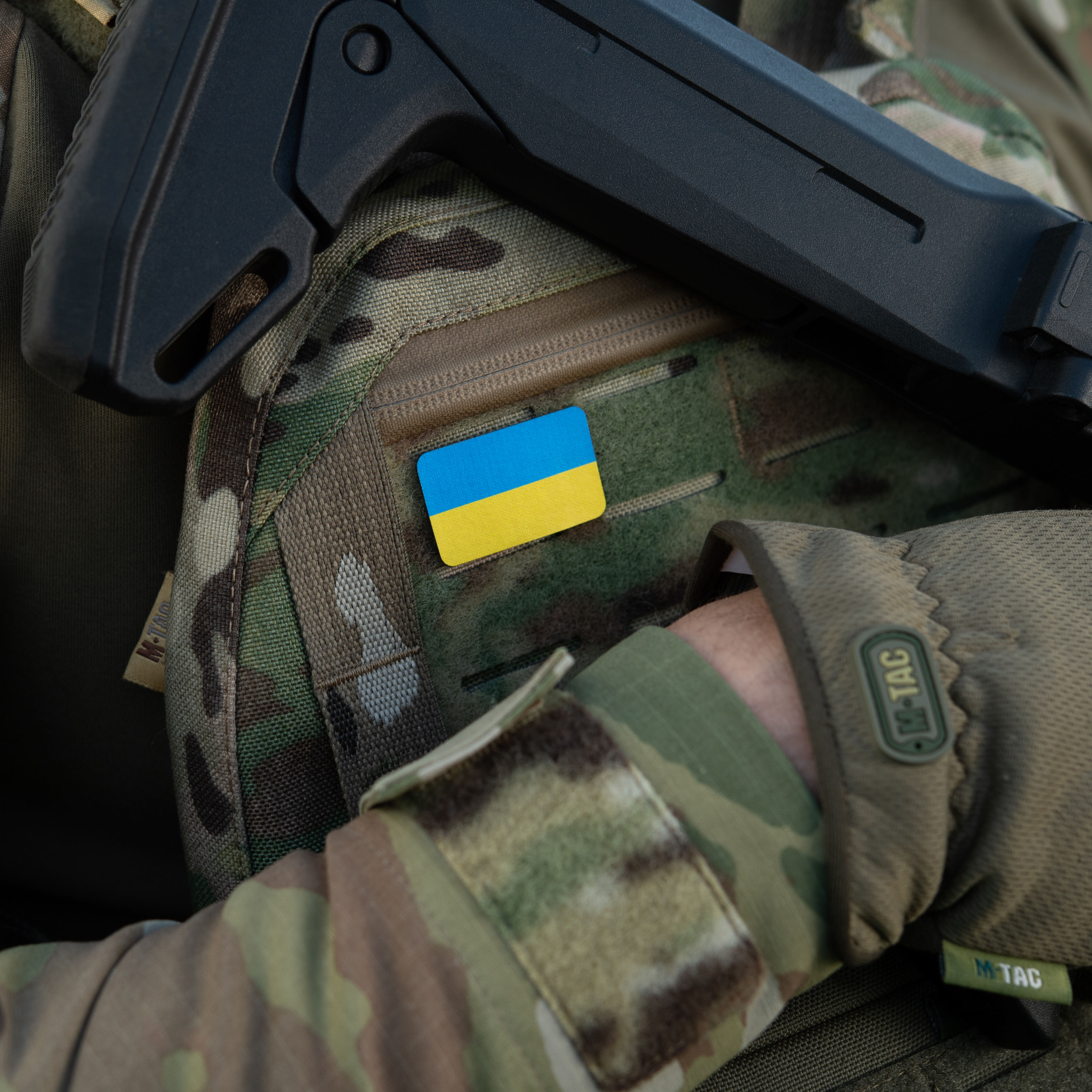 M-Tac нашивка флаг Украины (38х24 мм) Yellow/Blue — 3