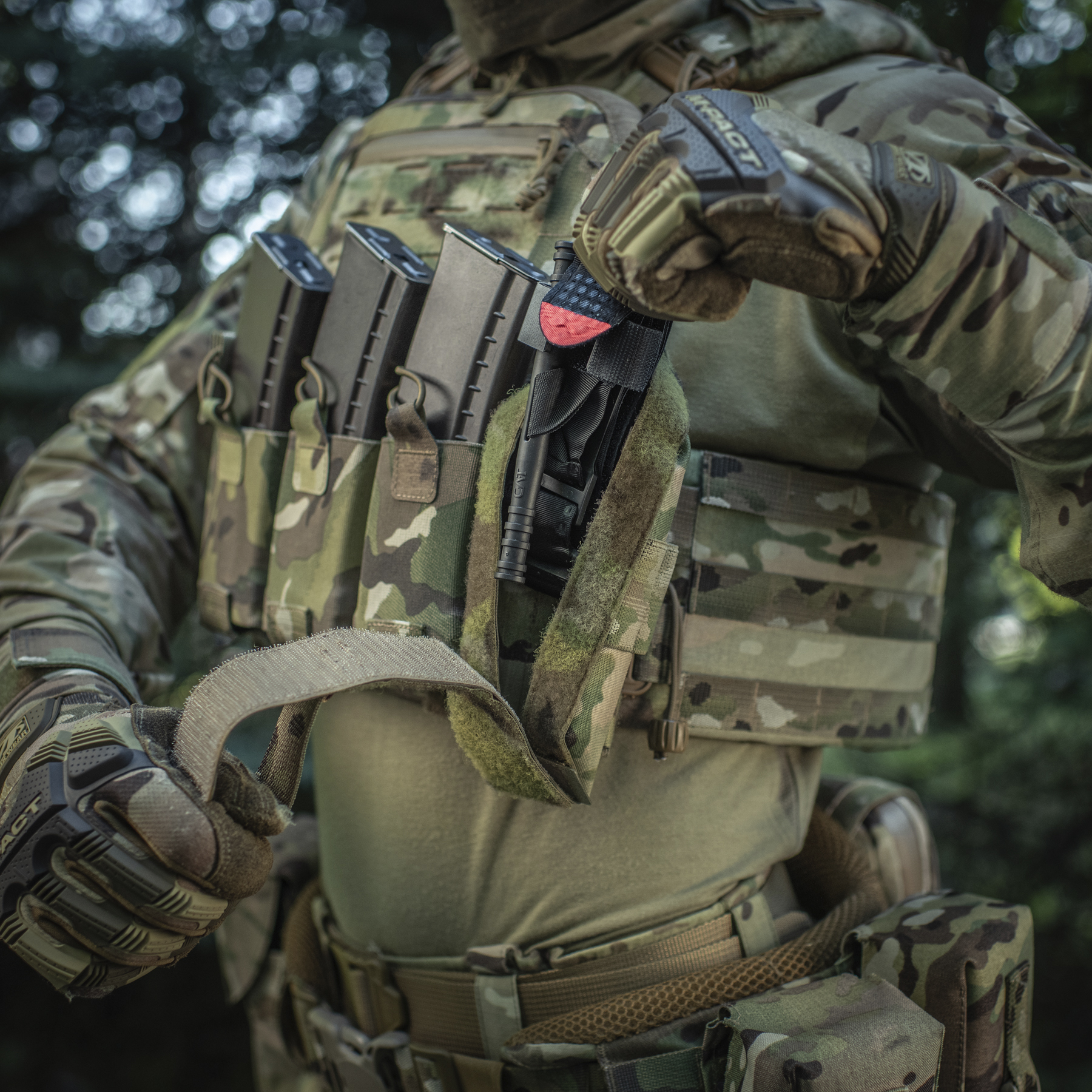 M-Tac подсумок для турникета закрытый FLAP Multicam — 20