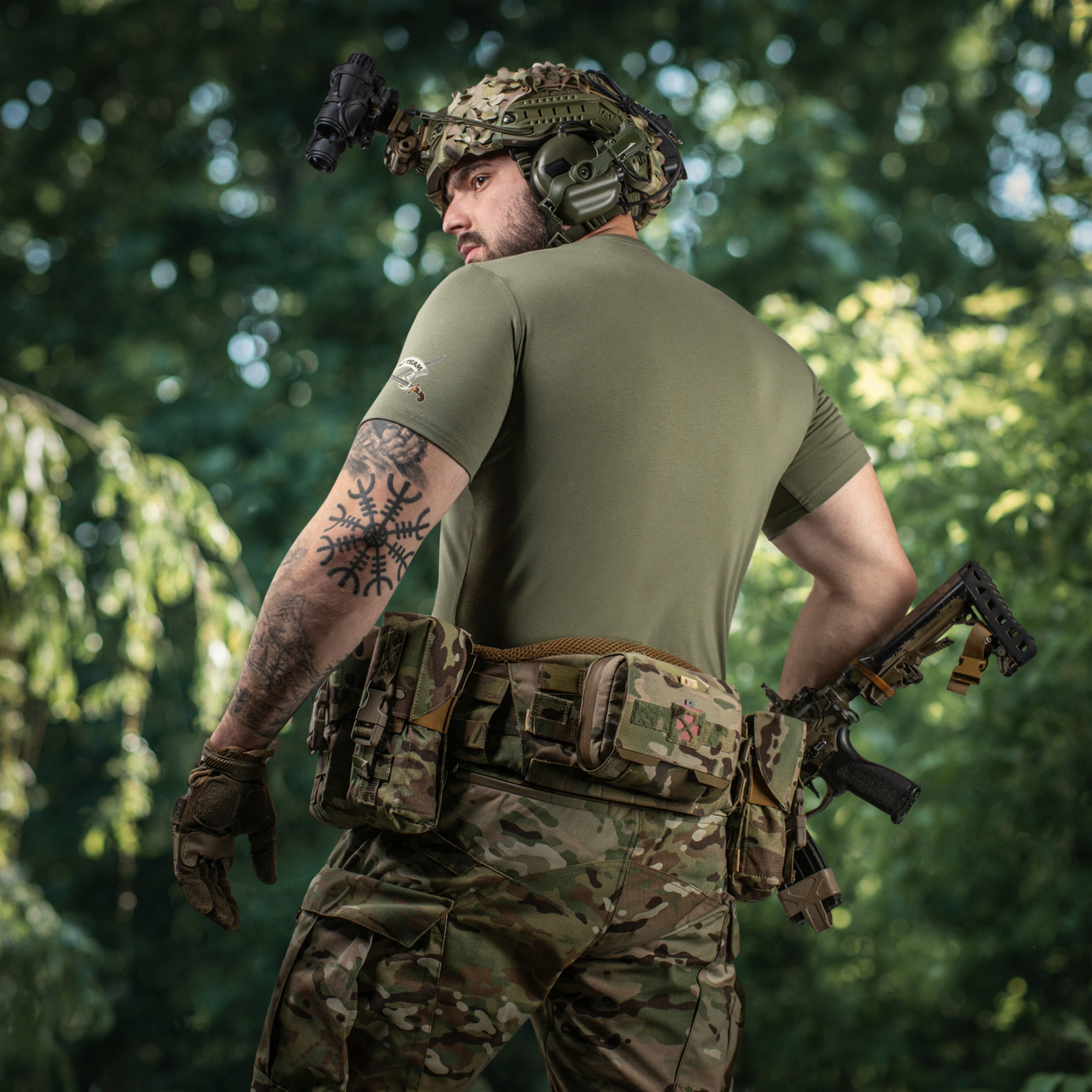M-Tac футболка Господар землі Light Olive — 15