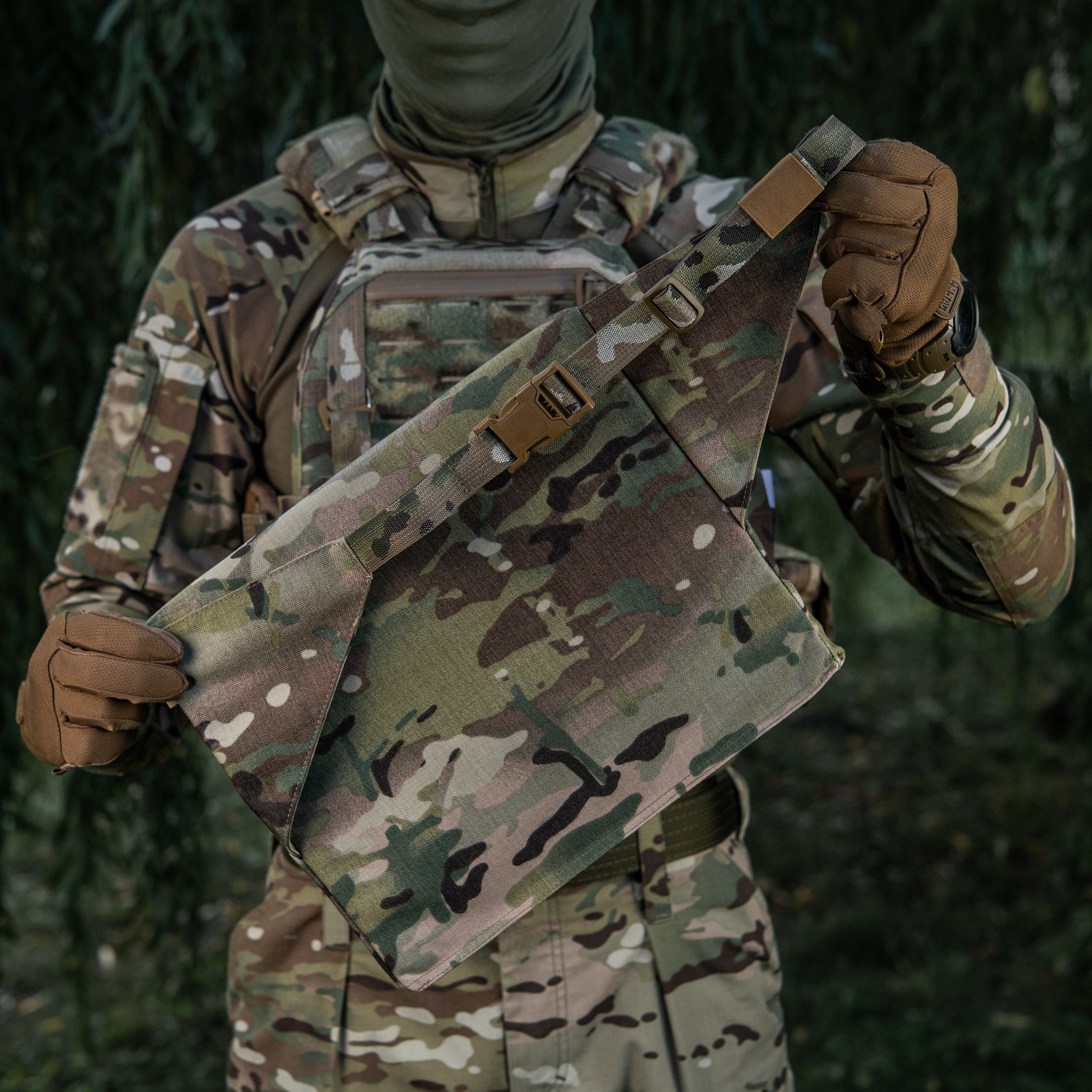 M-Tac коврик для сидения с ремнем Multicam — 19