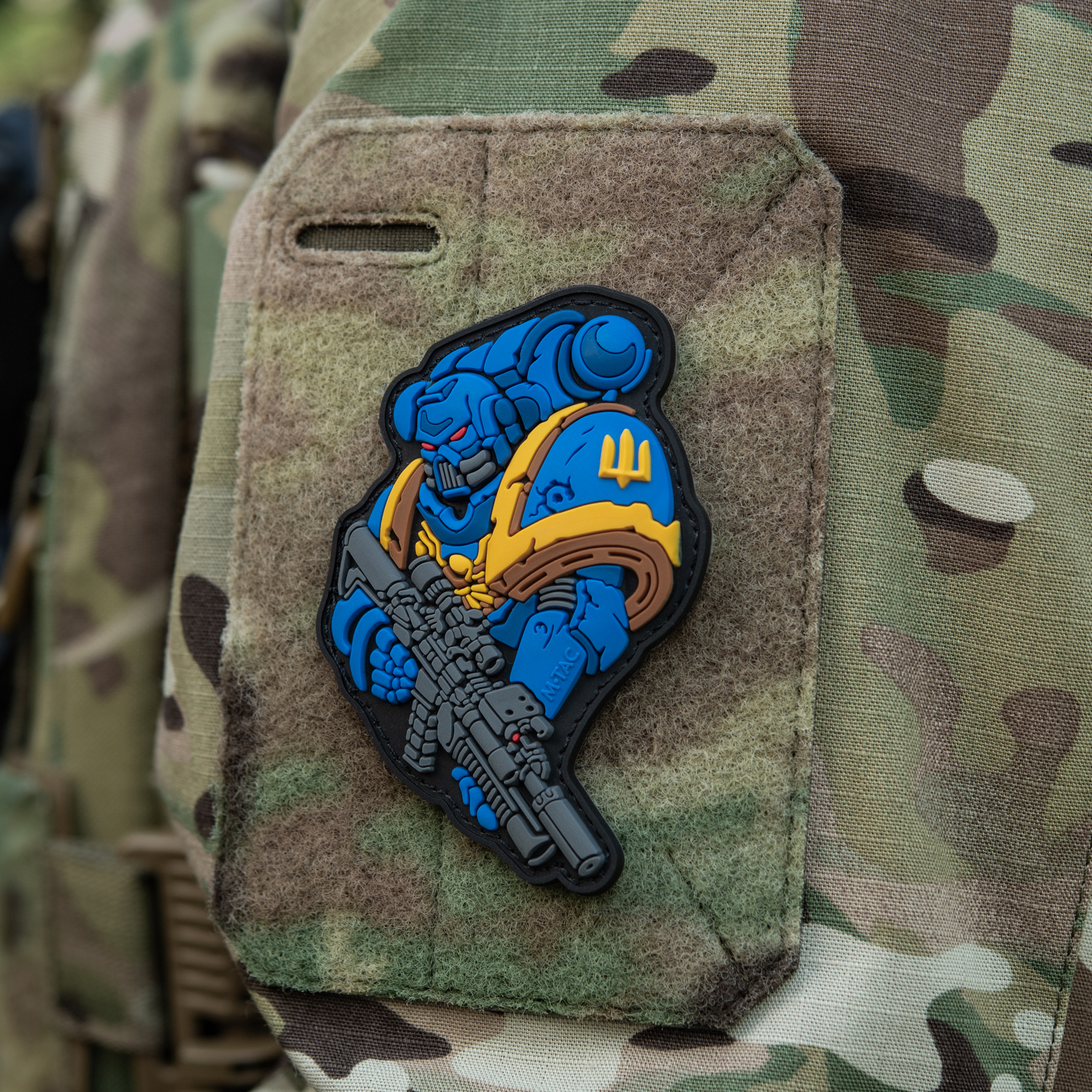 M-Tac нашивка Штурмовик Yellow/Blue — 15