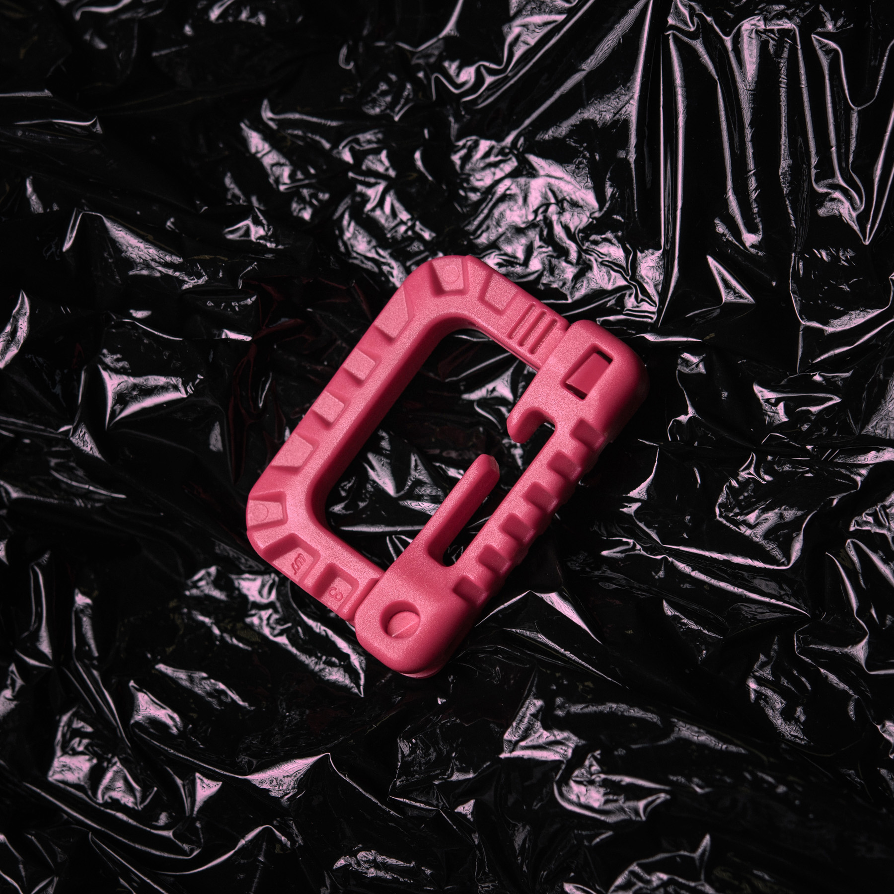 Карабин пластиковый Grimloc Pink — 7
