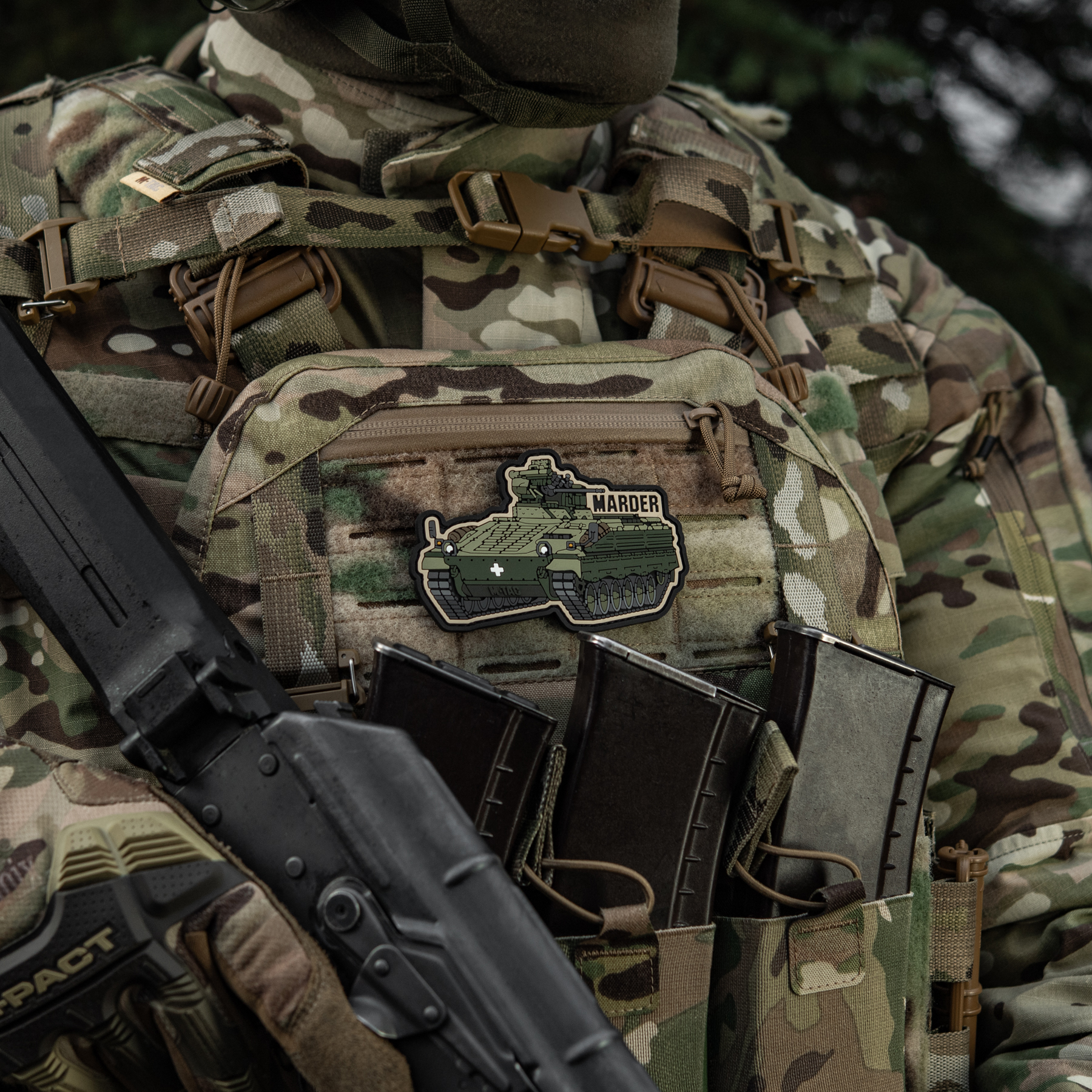 M-Tac нашивка Marder (PVC) — 7