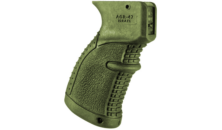 FAB Defense рукоятка пістолетна прорезинена для АК Green