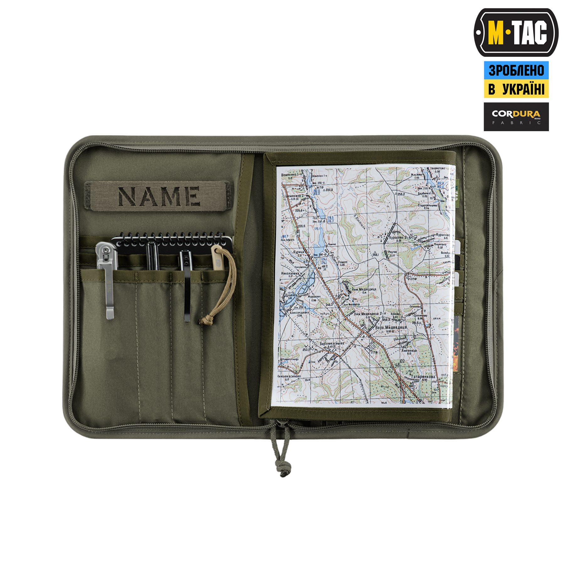 M-Tac планшет-органайзер А5 Elite Ranger Green — 8