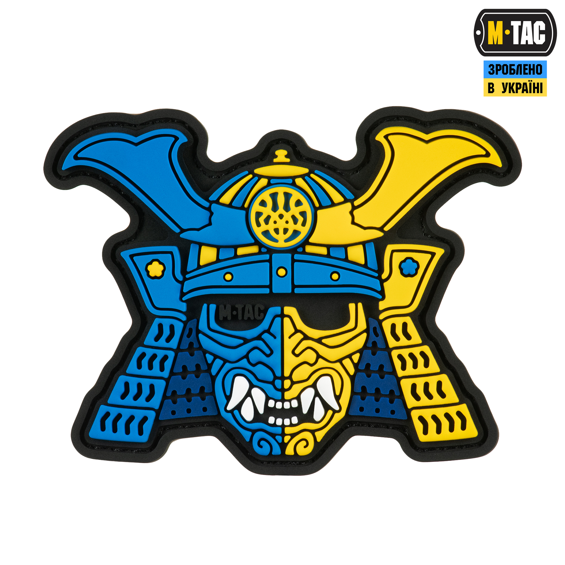 M-Tac нашивка Маска Самурая (PVC) — 2