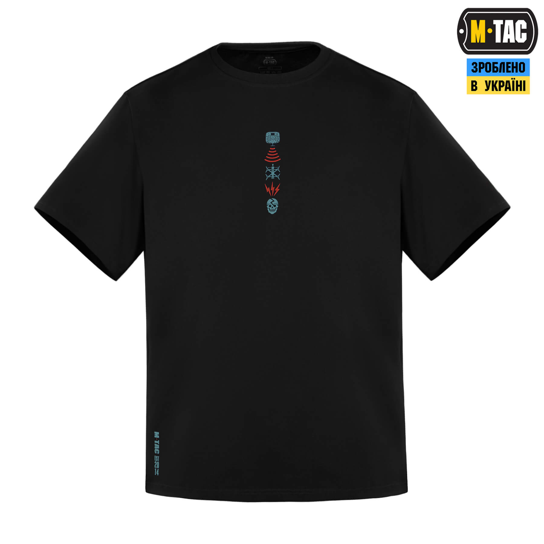 M-Tac футболка Kill Zone Cotton Hard Black — 3