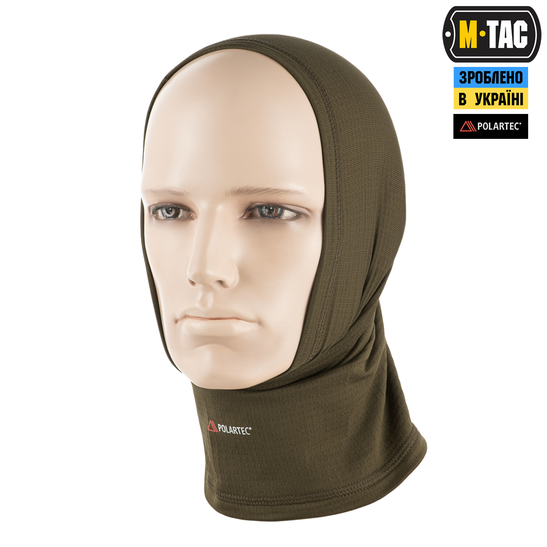 M-Tac шарф-труба Polartec Power Grid Dark Olive — 4
