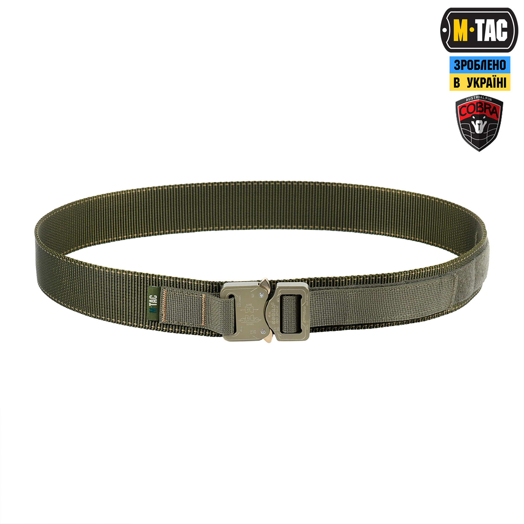 M-Tac ремень Cobra Buckle Belt Ranger Green — 2