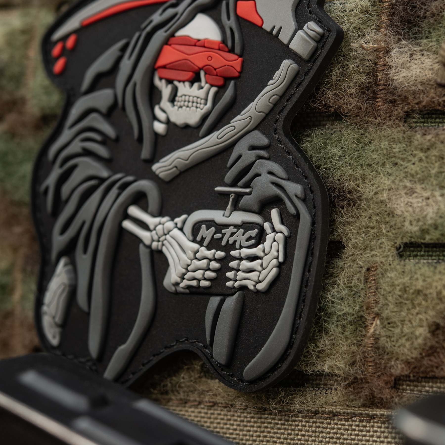 M-Tac нашивка FPV Operator PVC Black/Grey — 7