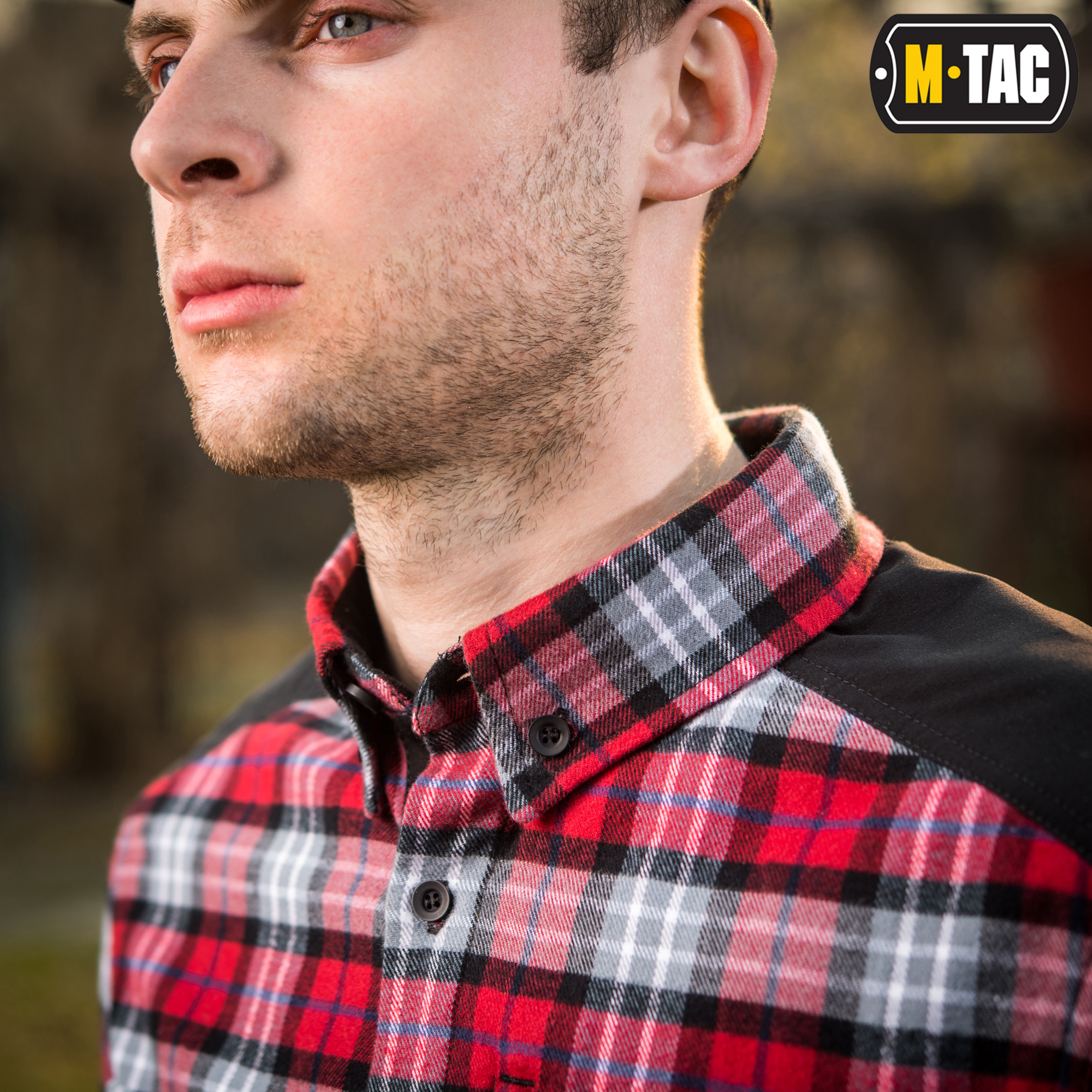 M-Tac рубашка Redneck Cotton Shirt Red — 13