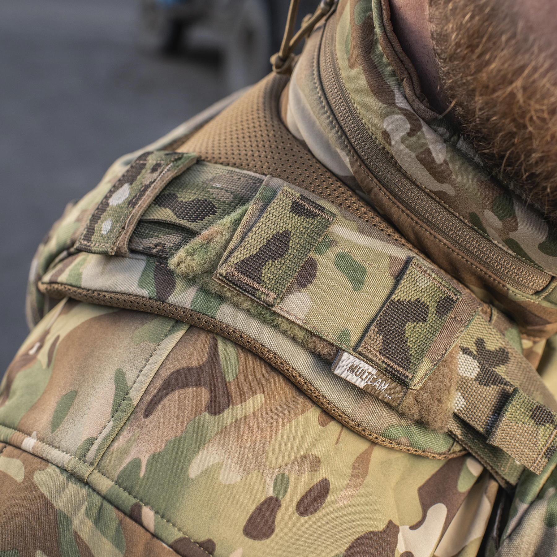 M-Tac демпфер плечевой для плитоноски Cuirass QRS Multicam — 15