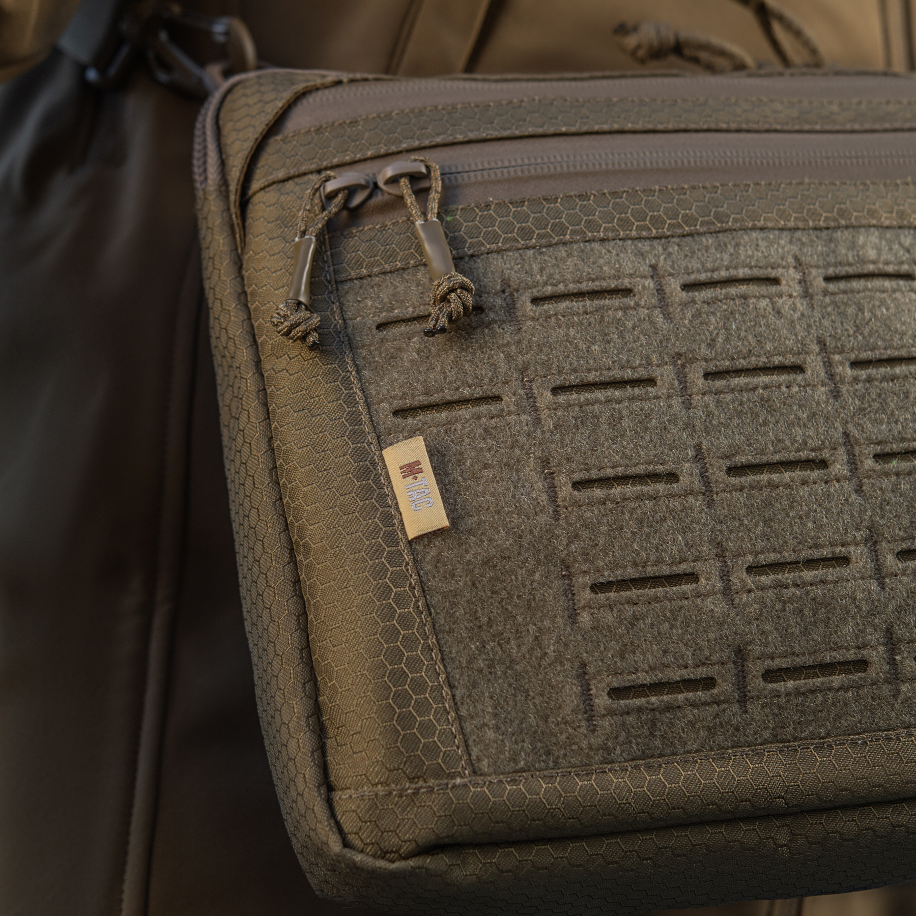 M-Tac сумка Admin Bag Large Elite с липучкой Hex Coyote — 18