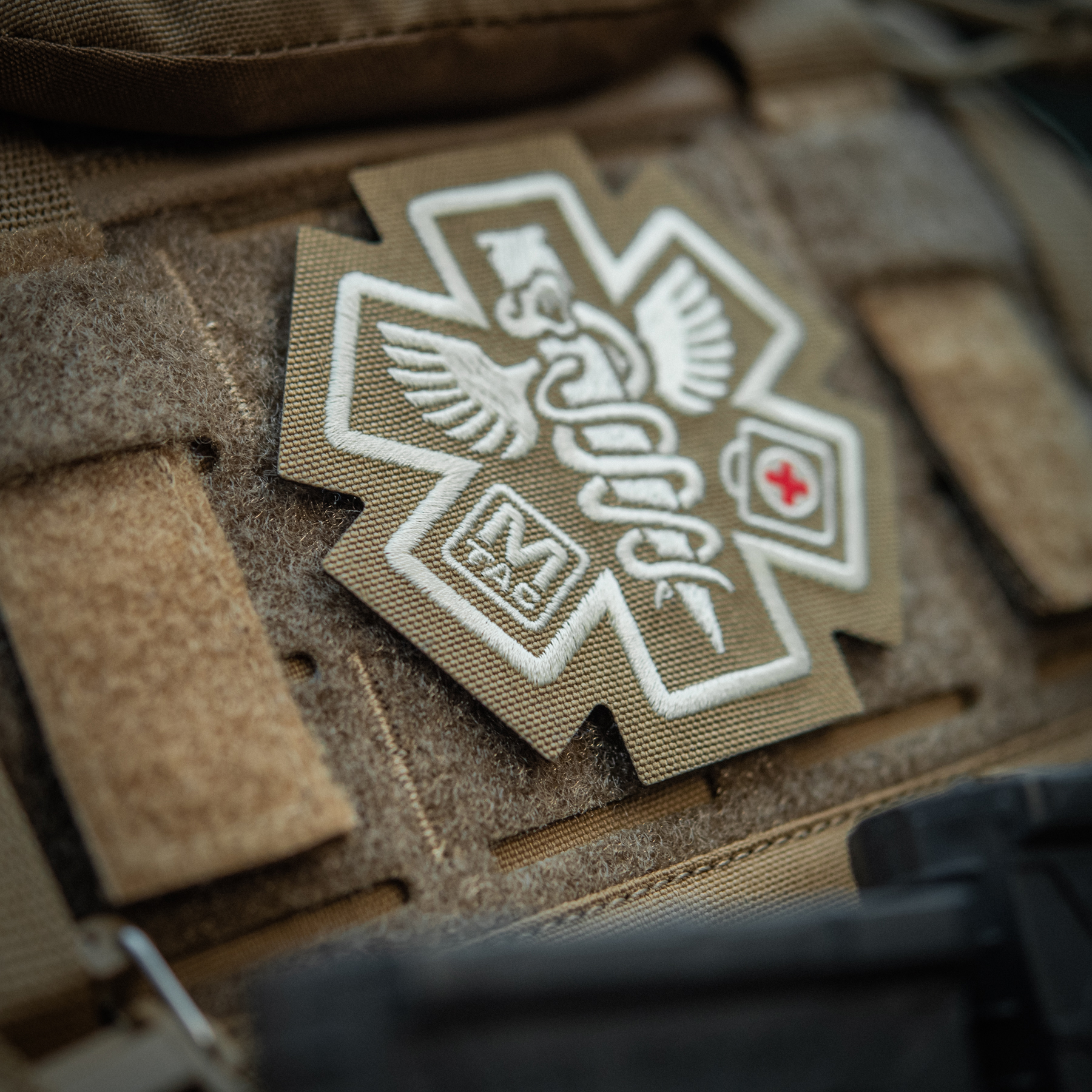 M-Tac нашивка Paramedic (вышивка) Coyote — 6