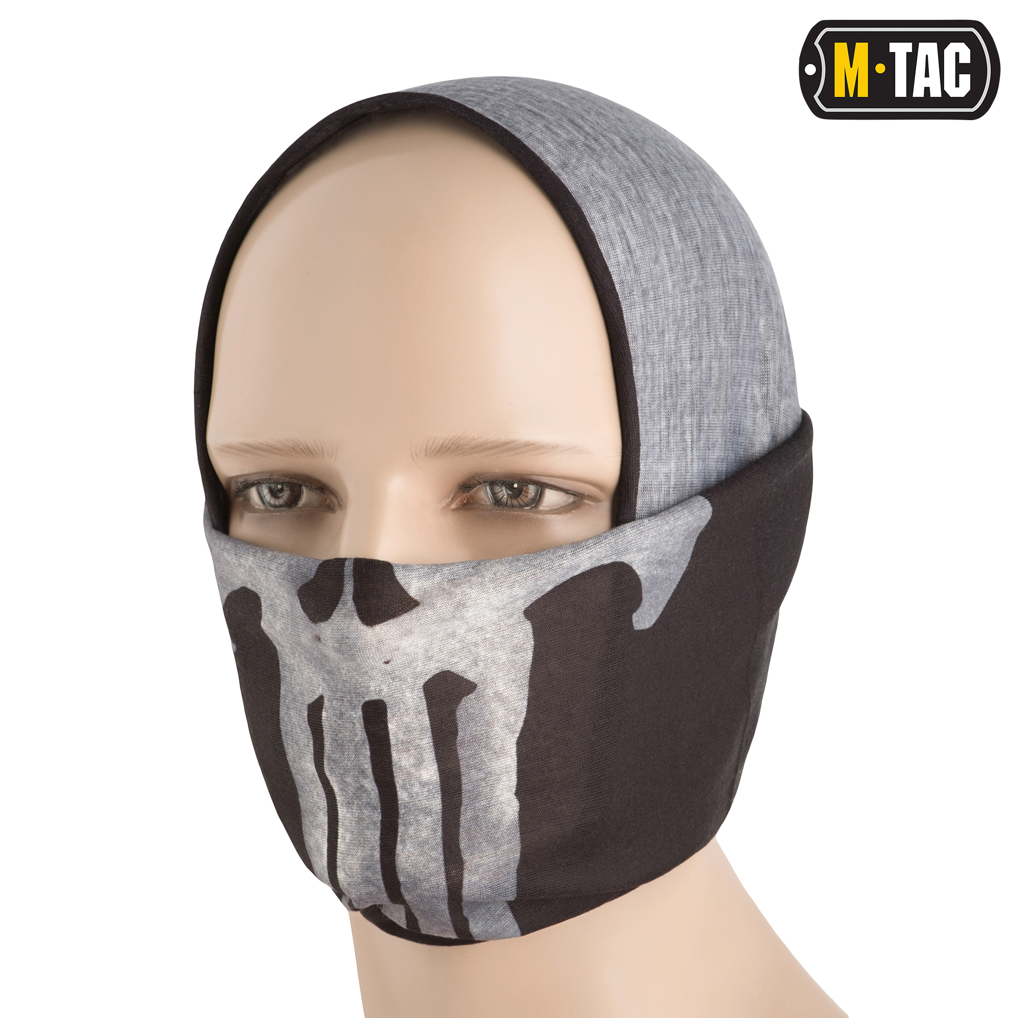 M-Tac шарф-труба облегченный Punisher Black — 5