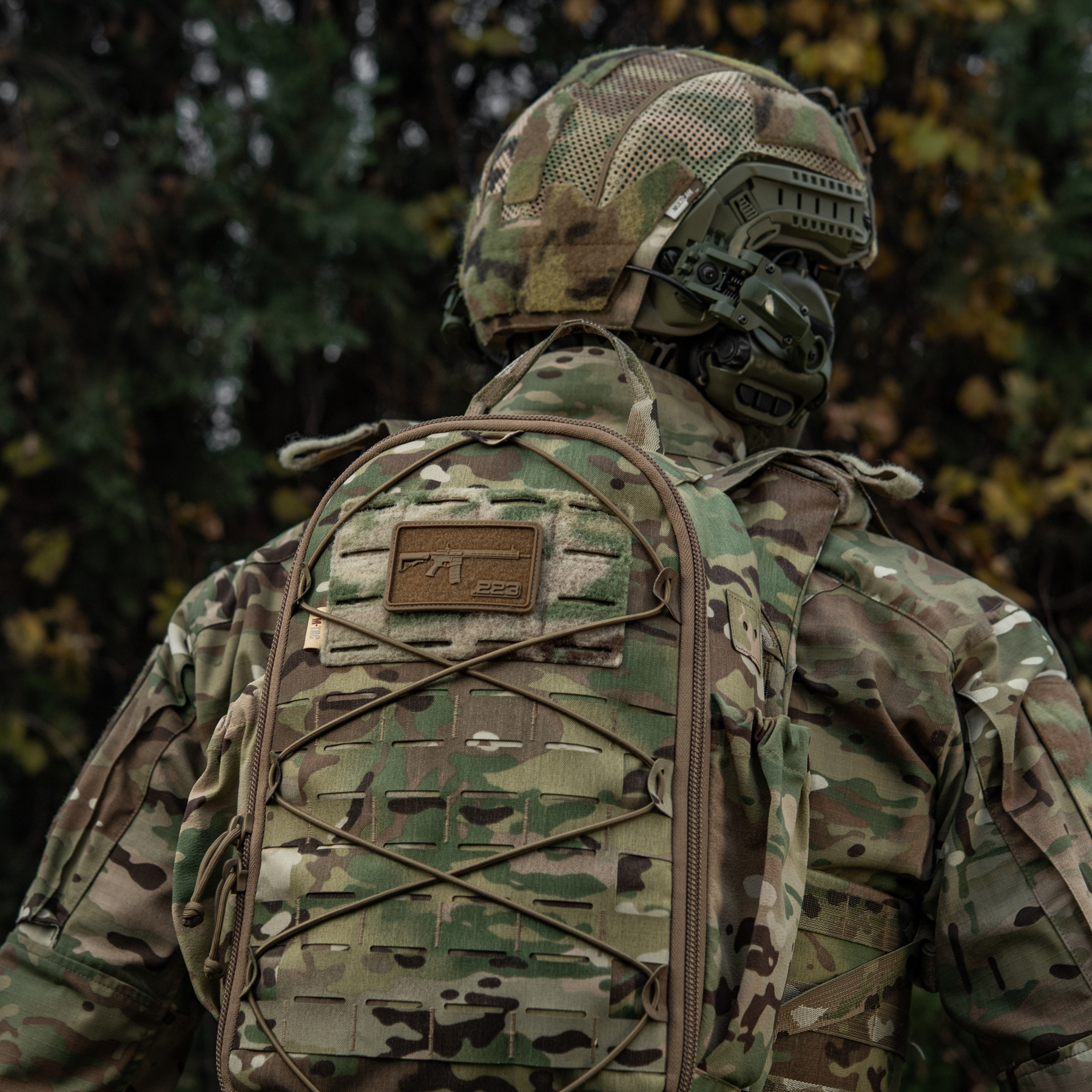 M-Tac нашивка AR-15 Velcro/PVC Coyote — 12