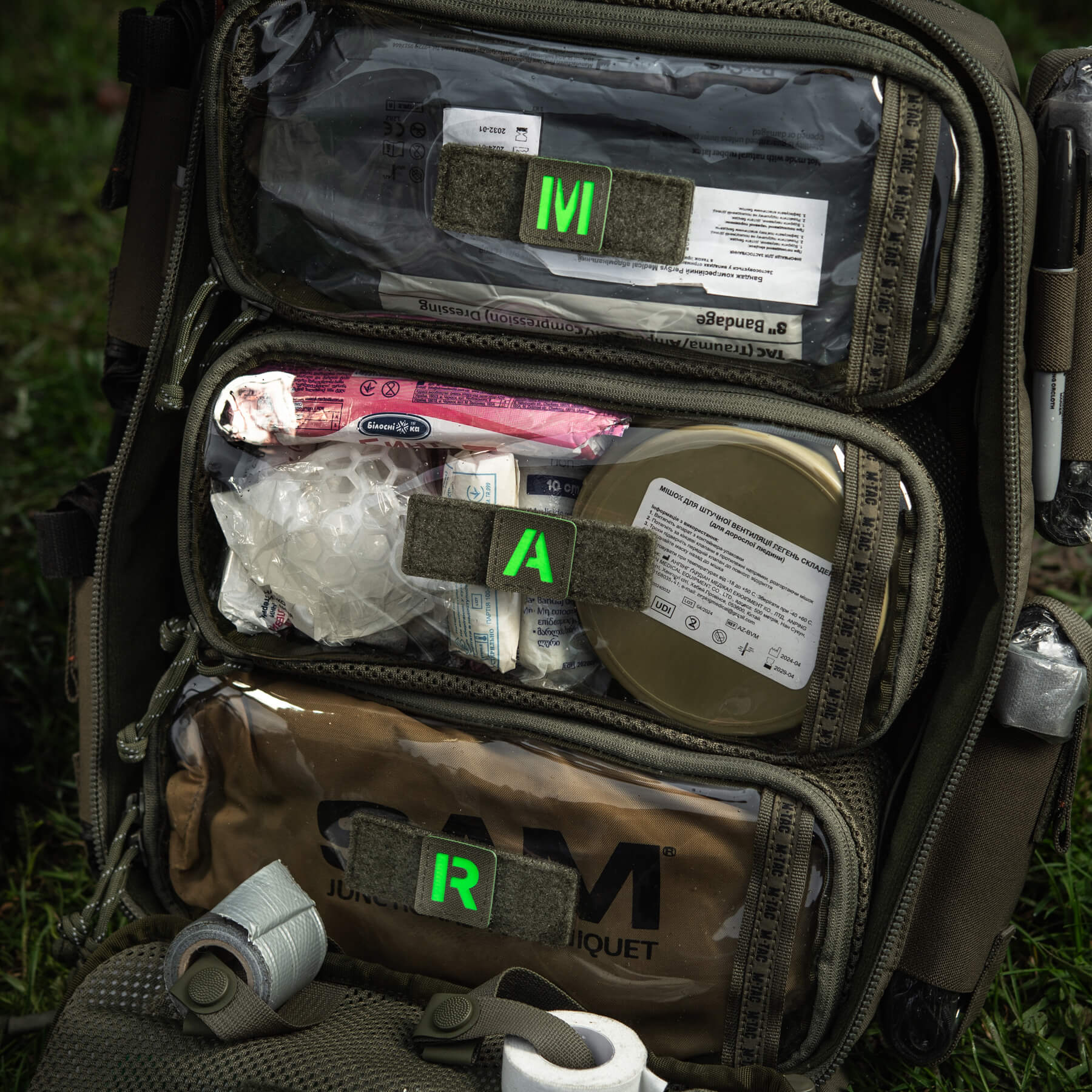 M-Tac нашивка MARCH Ranger Green/Green/GID — 15