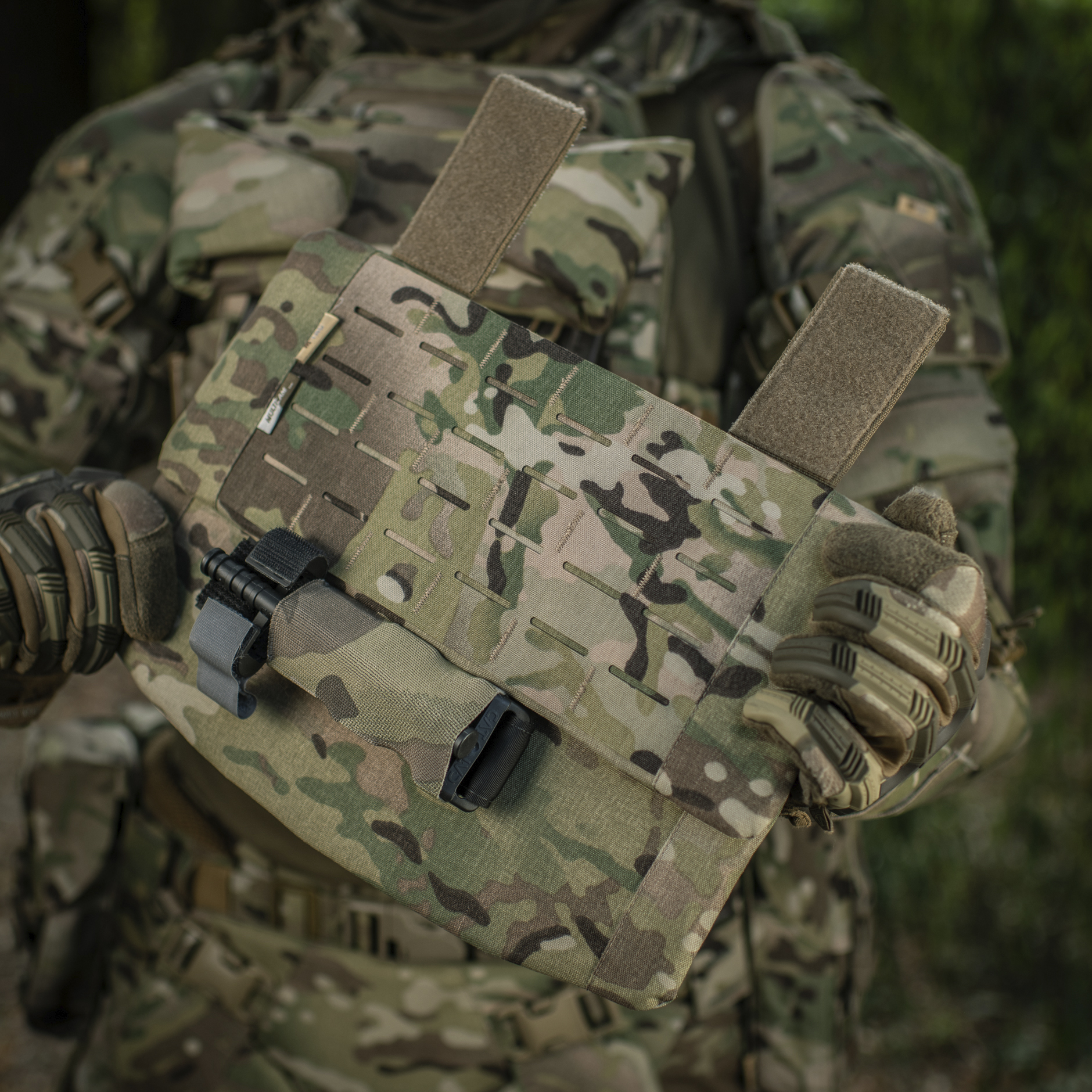 M-Tac защита живота с баллистическим пакетом 1 класс защиты (FMS) Laser Cut Multicam — 33