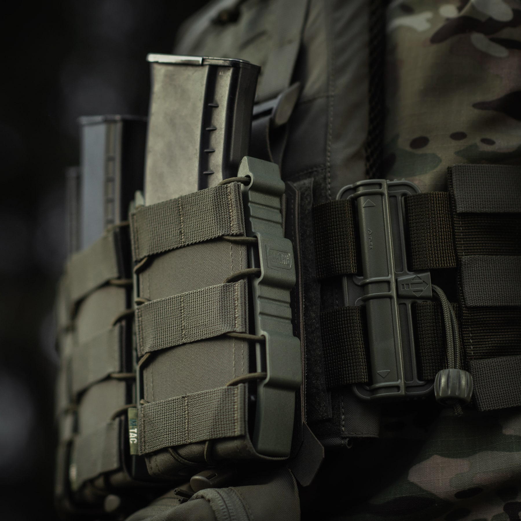 M-Tac подсумок открытый для магазина FAST Elite Ranger Green — 16