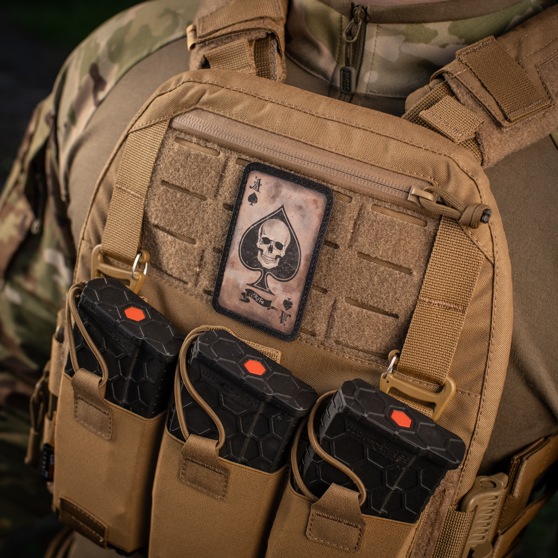 M-Tac нашивка Ace of Spades Coyote/Black — 4