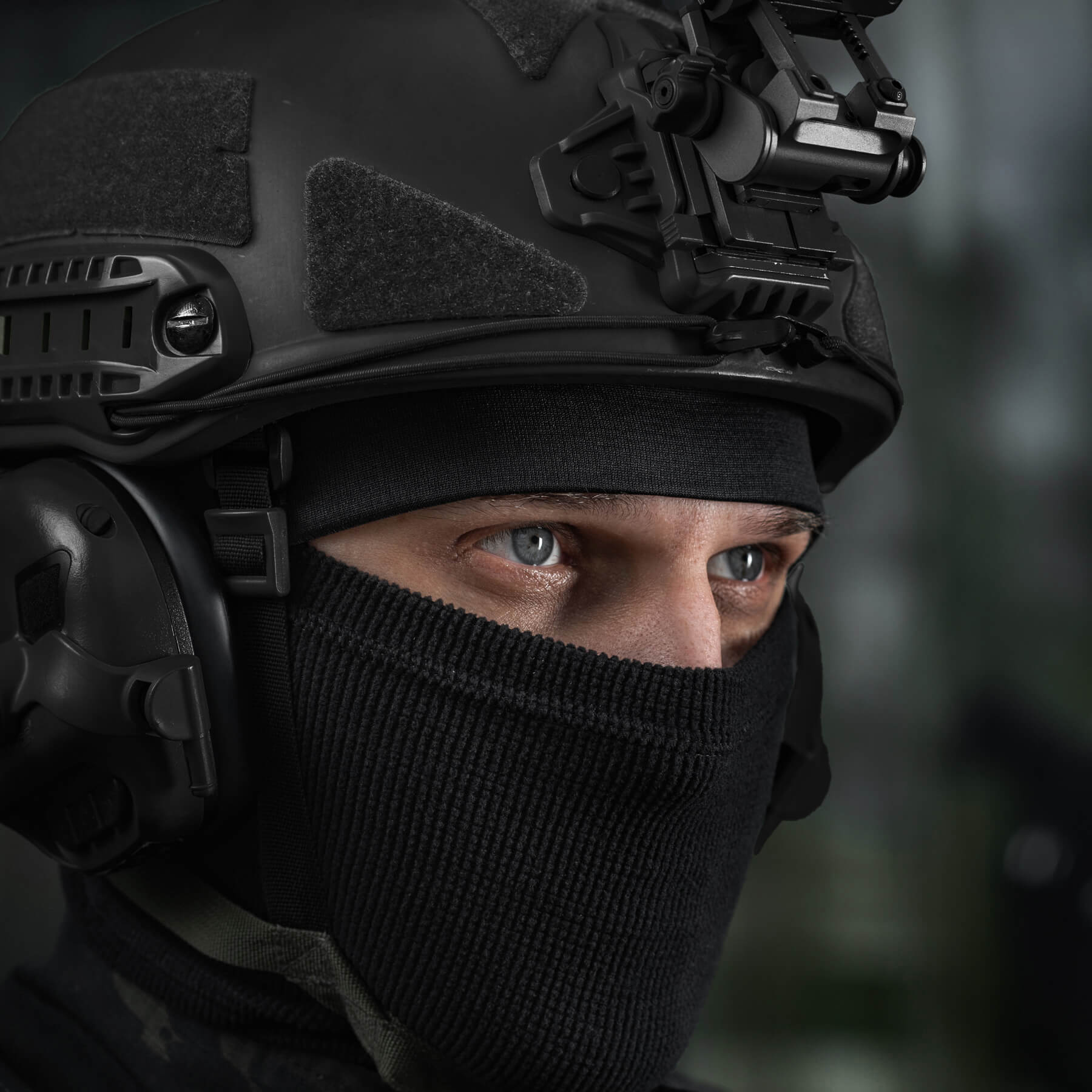 M-Tac шапка-подшлемник микрофлис рип-стоп Black — 17
